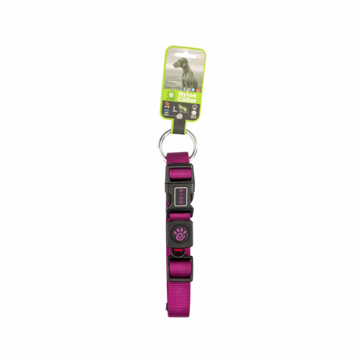 Collar Para Mascota Anillo Morado DOCO Pequeño