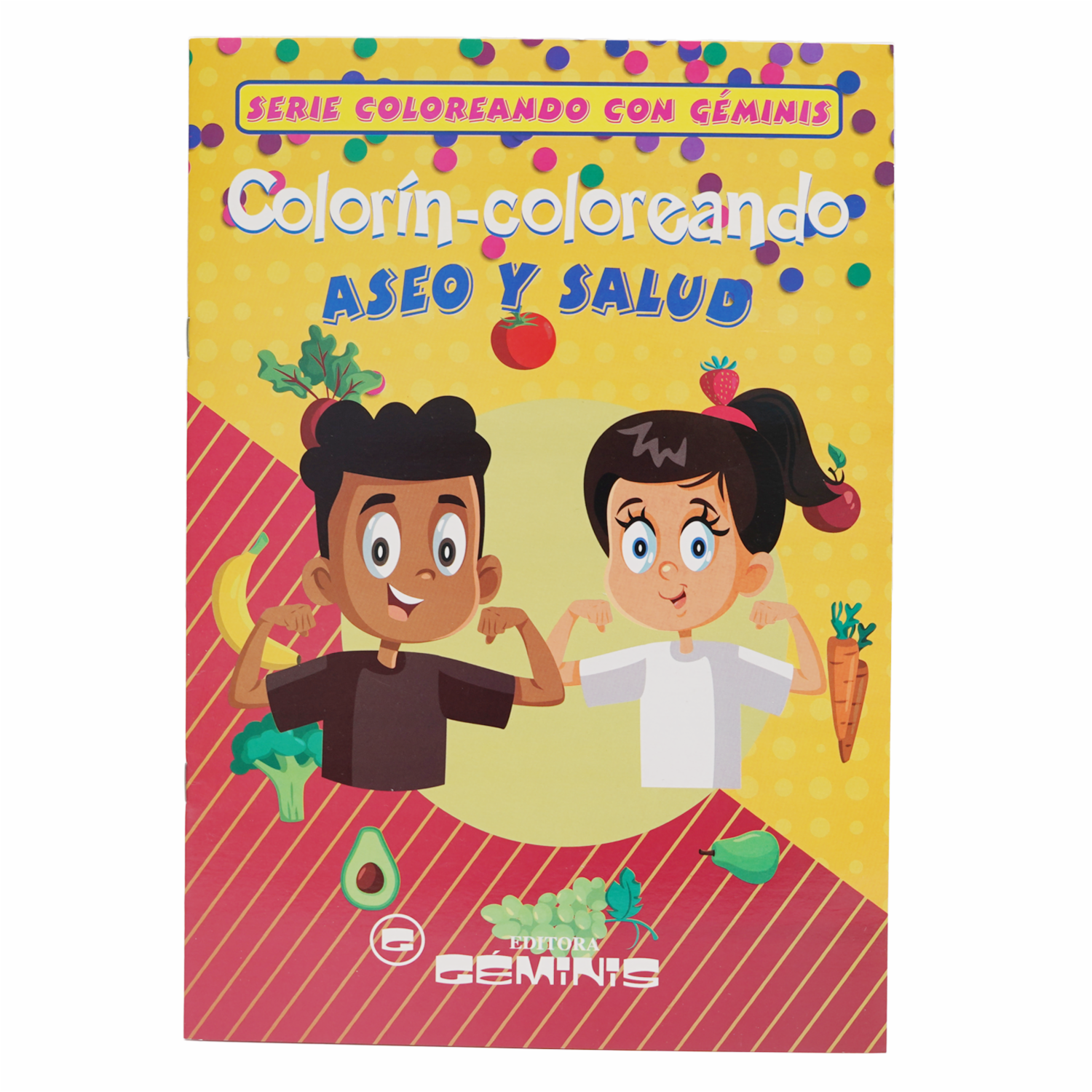 Libro Colorin Colorado Aseo Y Salud GEMINIS 16 Páginas
