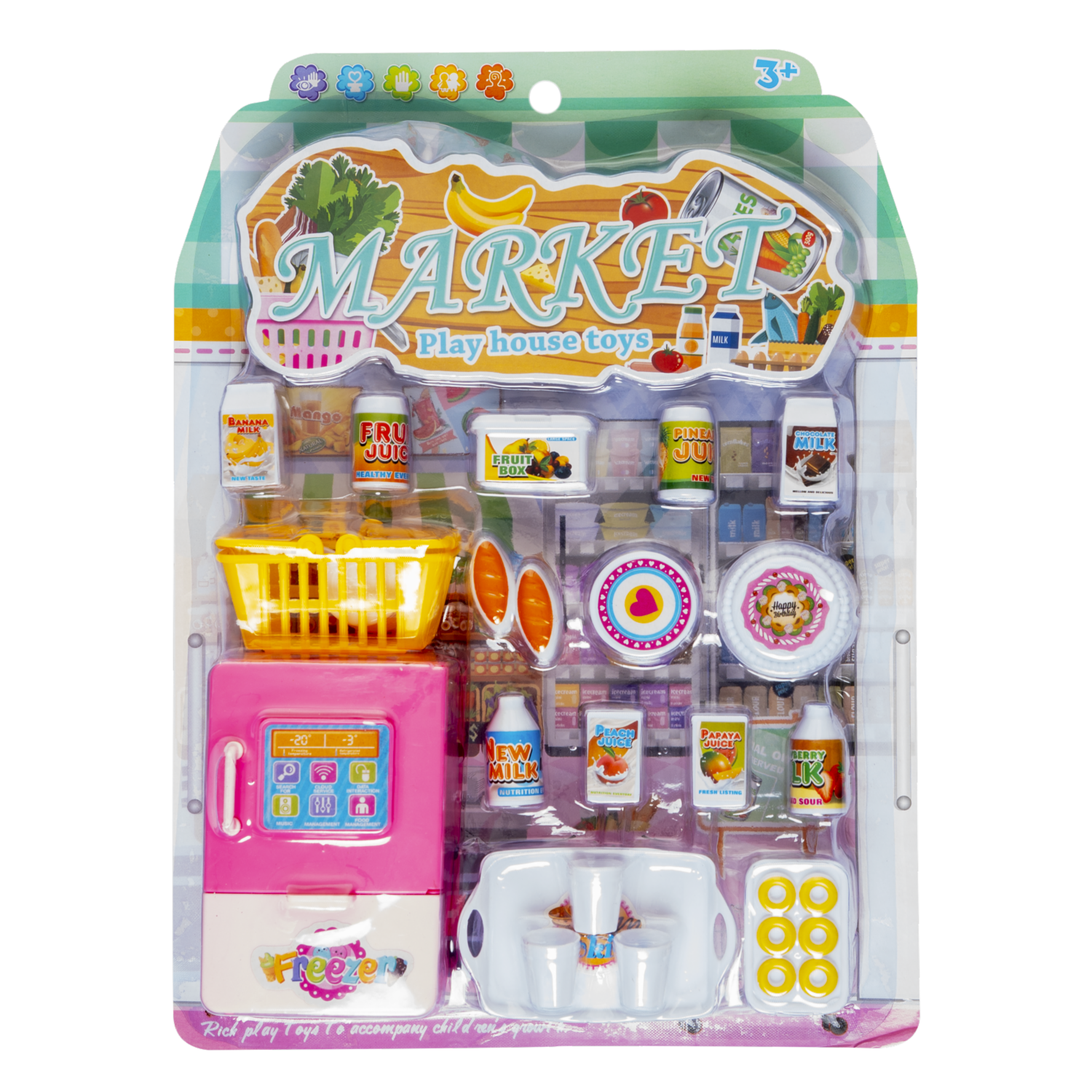 Set De Juego Mini Market KOOME Incluye Accesorios