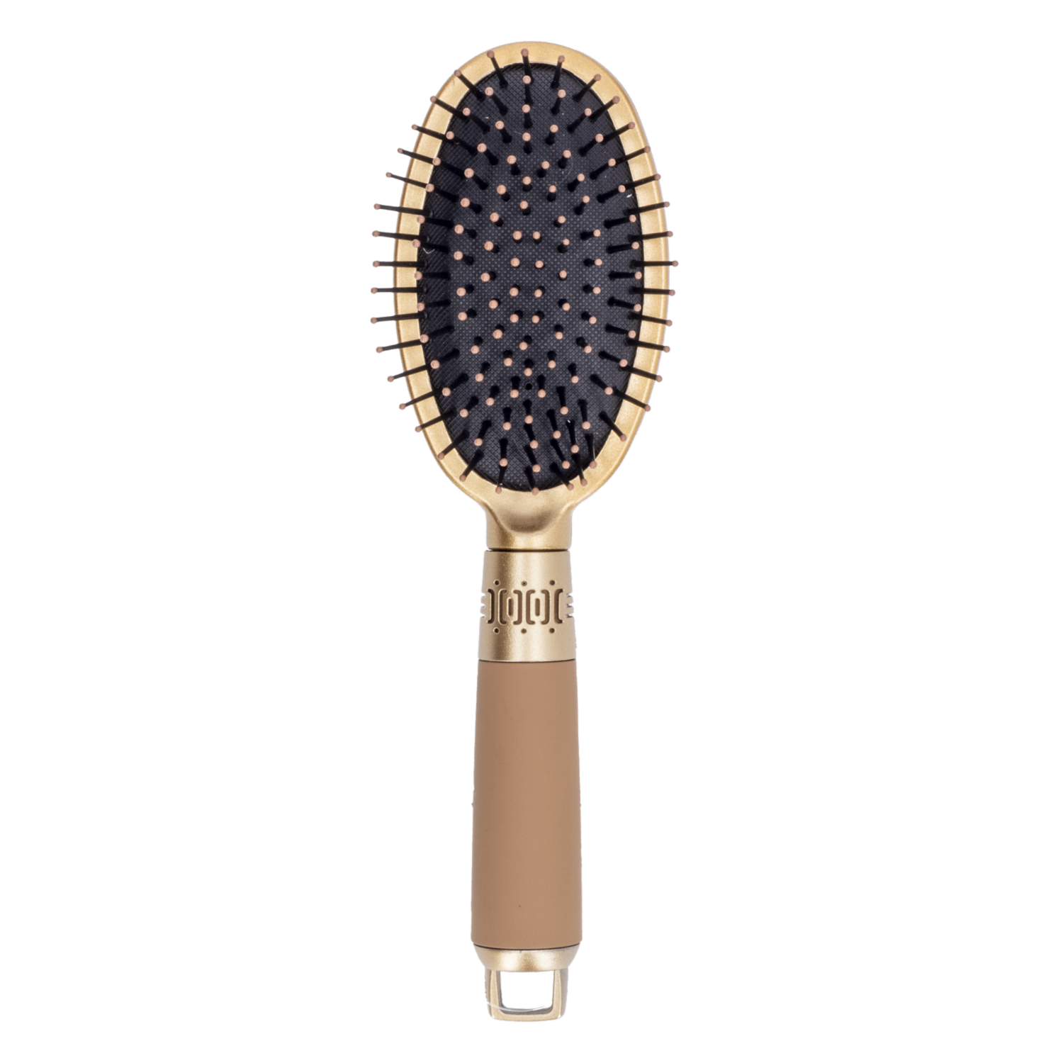 Cepillo De Cabello Cuadrado Dorado WAHFAY 24 X 7 Cm