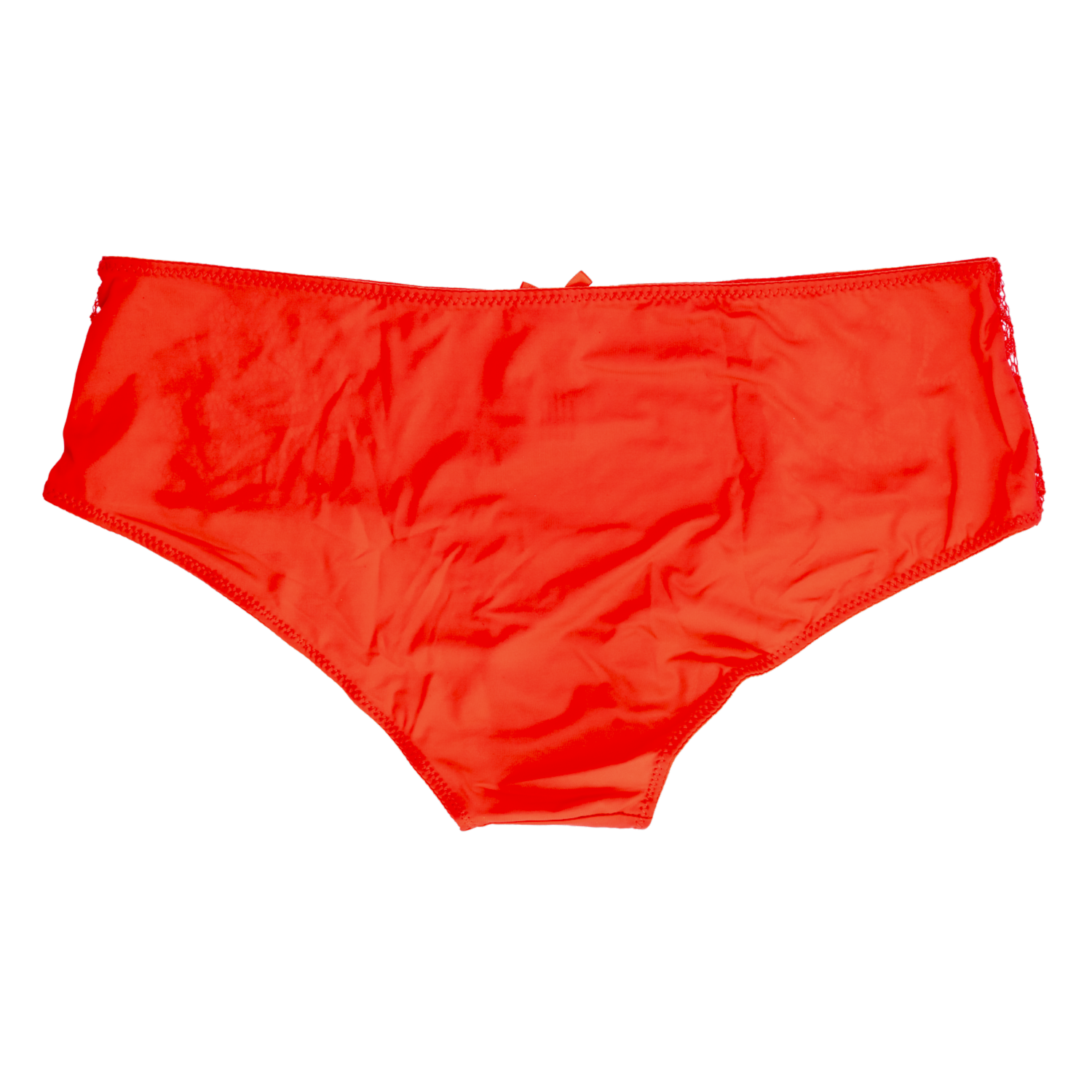 Cachetero De Encaje Liso Rojo MOD BY PARFAIT