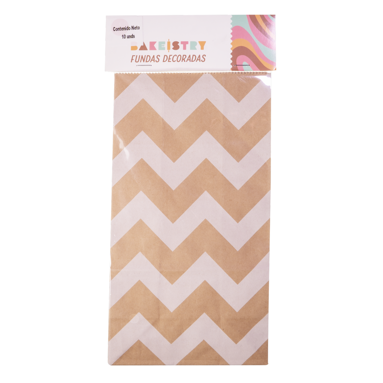 Fundas Decoradas Líneas BAKEISTRY 10 Piezas