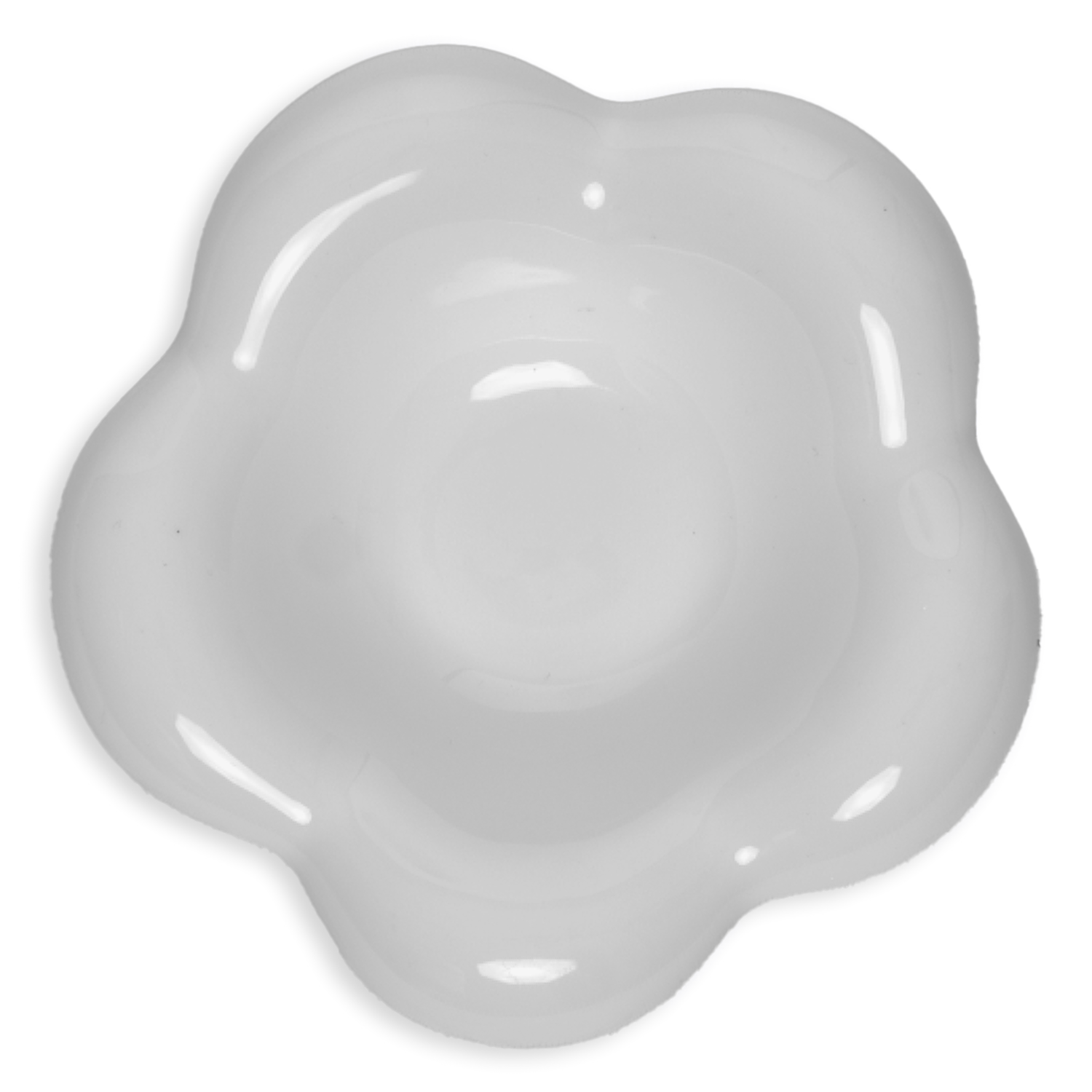 Plato Decorado Blanco SKYLARK 10X10X2.5 Cm