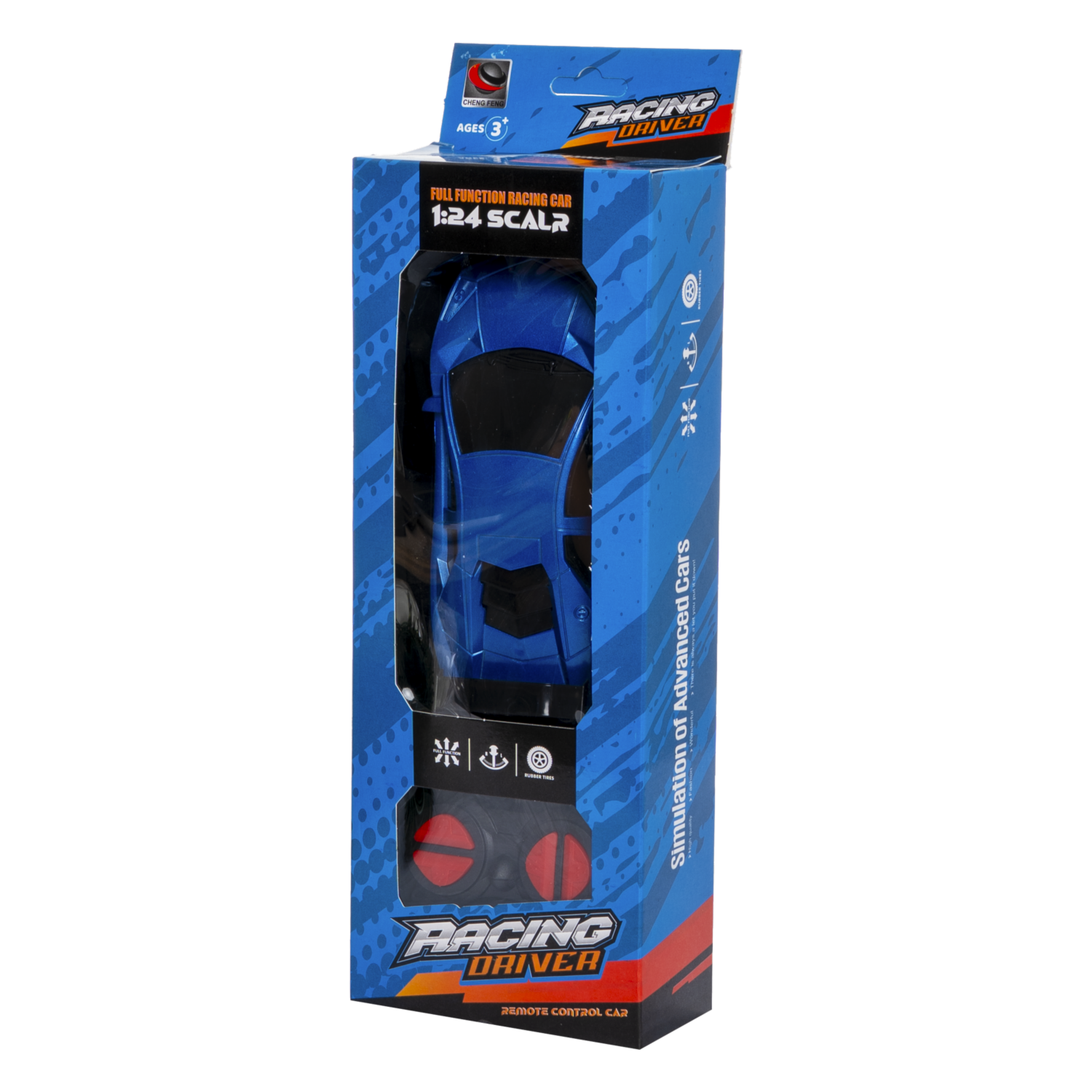 Vehículo R/C 1:24 Carreras KOOME Azul