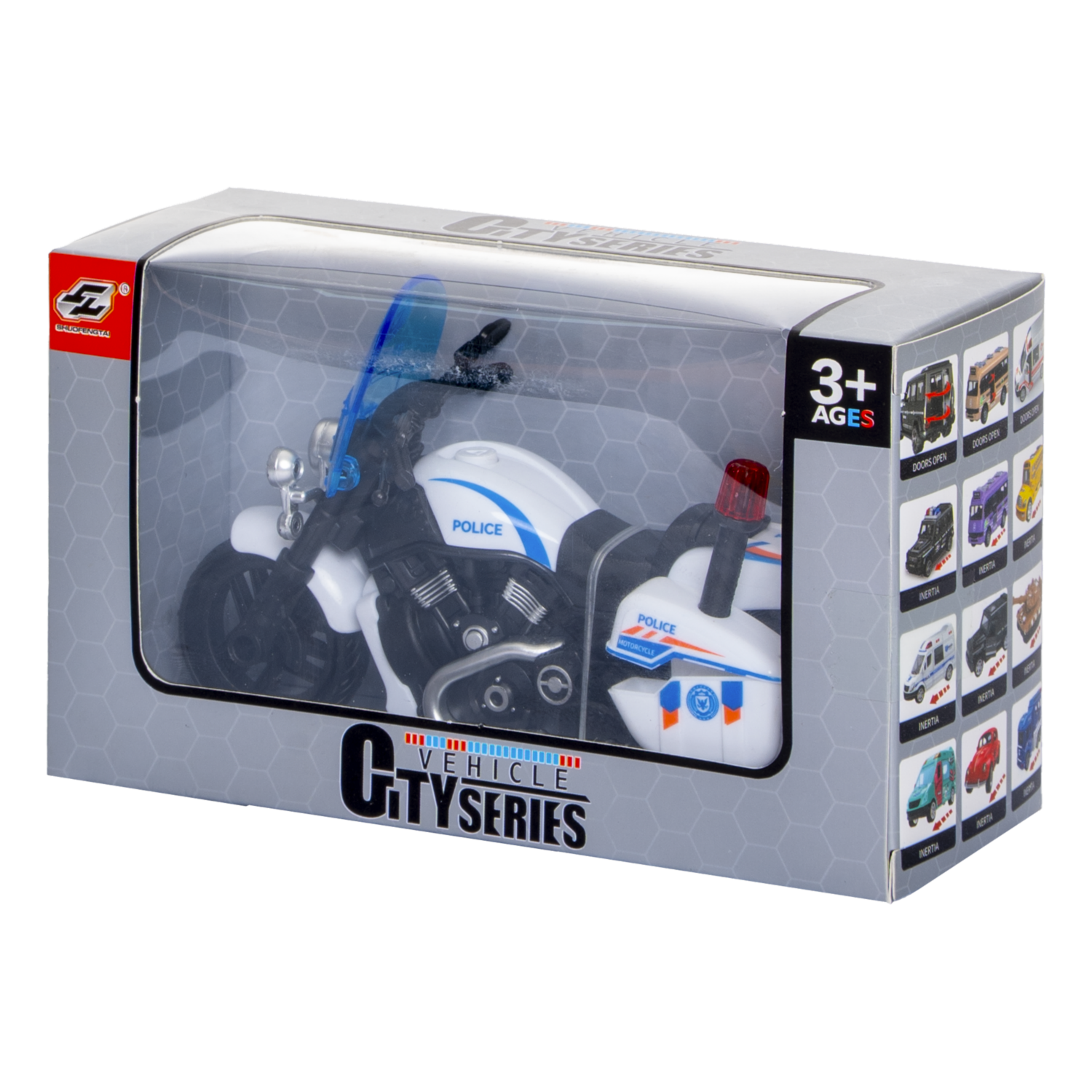 Motocicleta Policial KOOME Colores Surtidos