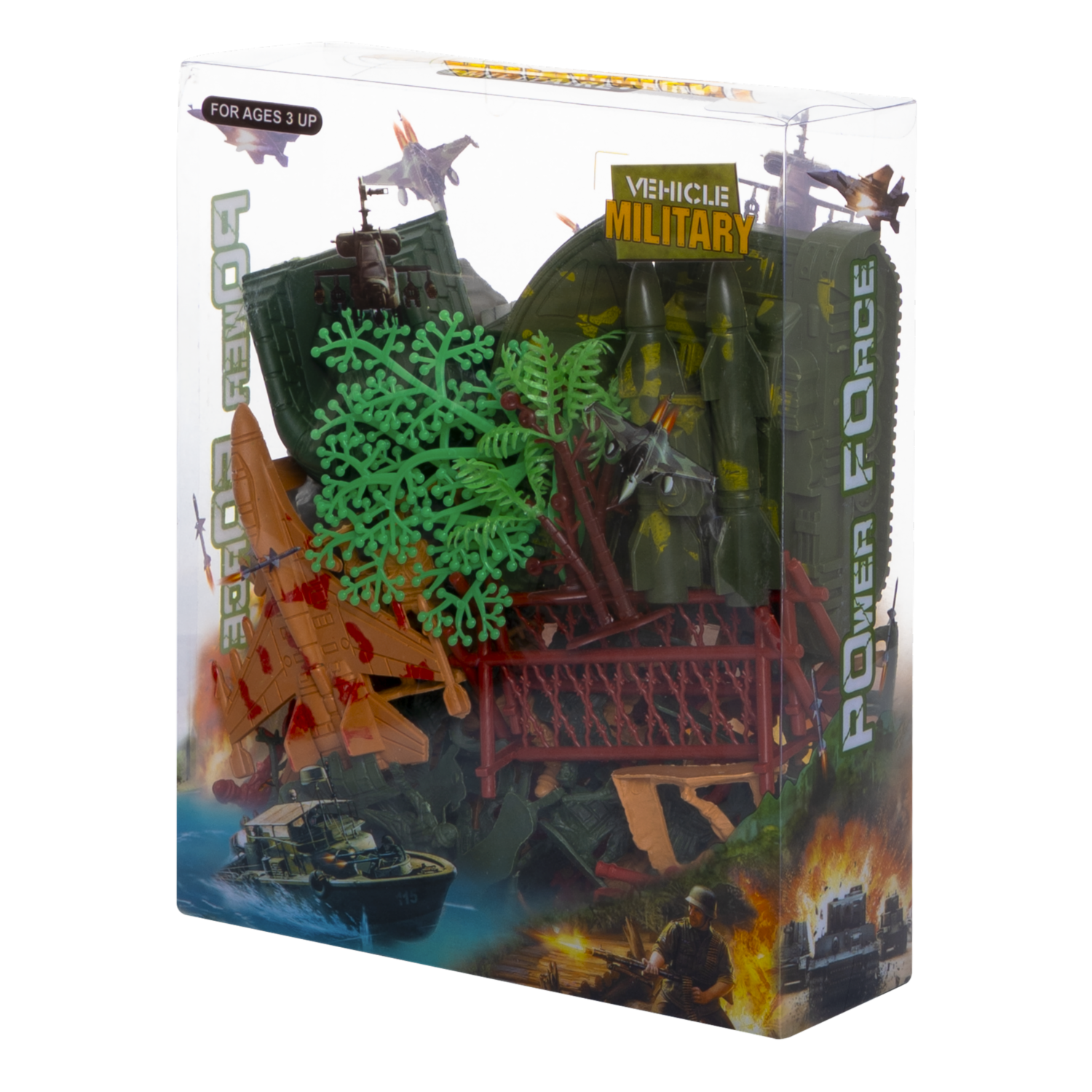Set De Juego Vehículo Militar KOOME Force