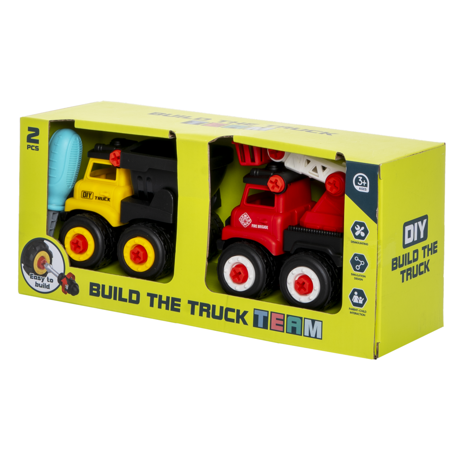 Set De Juego Carrito Armable KOOME Incluye Destornillador