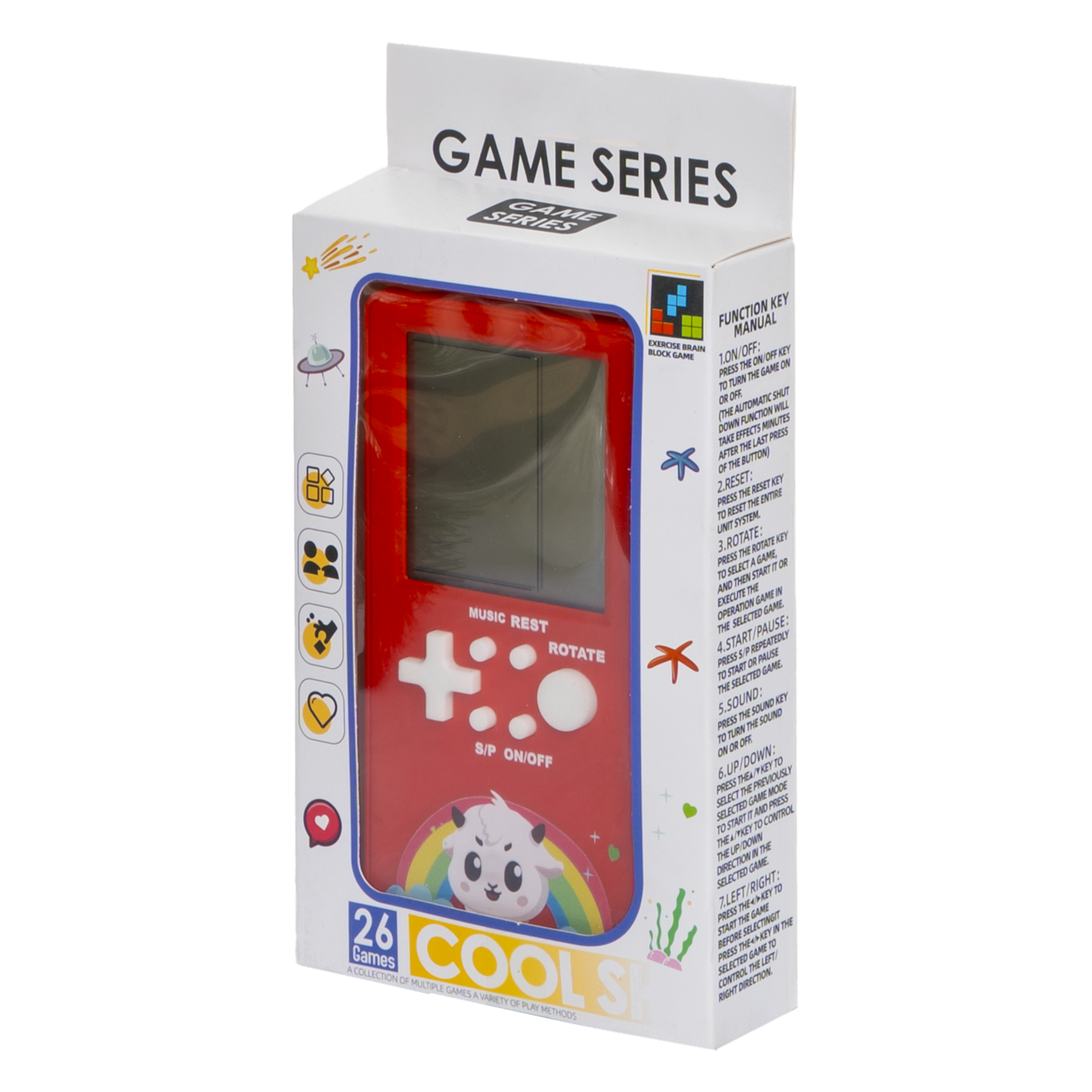 Tetris Clásico KOOME 26 Juegos