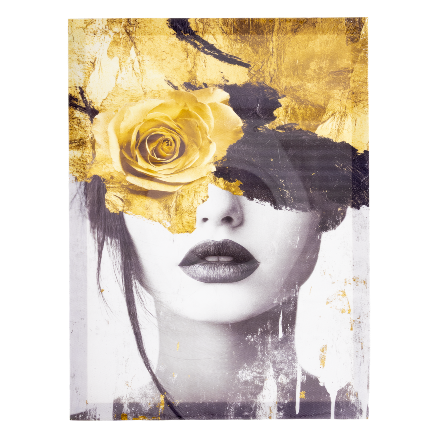 Cuadro Decorativo Diseño Surtido Mujeres Doradas FUZHOU BESTONE COLLECTION 30X40 Cm