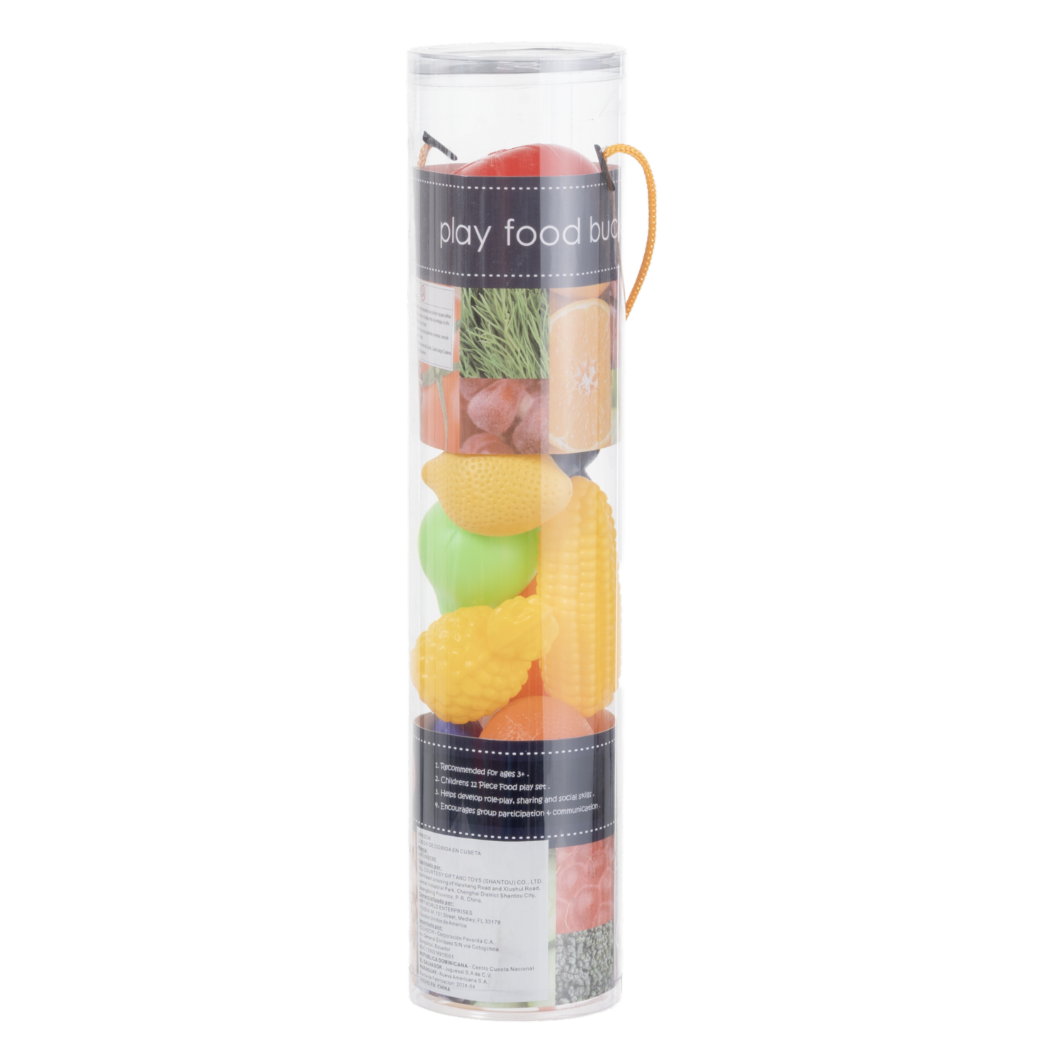 Juego Tubo De Comida KITCHEN SUPER CHEF 12 Piezas