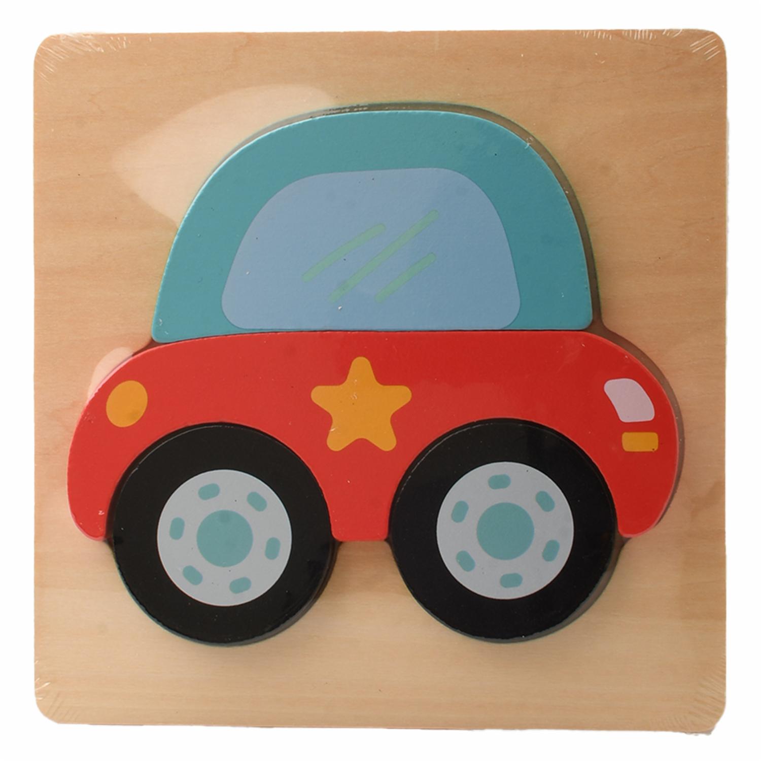 Rompecabezas Carro TOP BRIGHT 4 Piezas