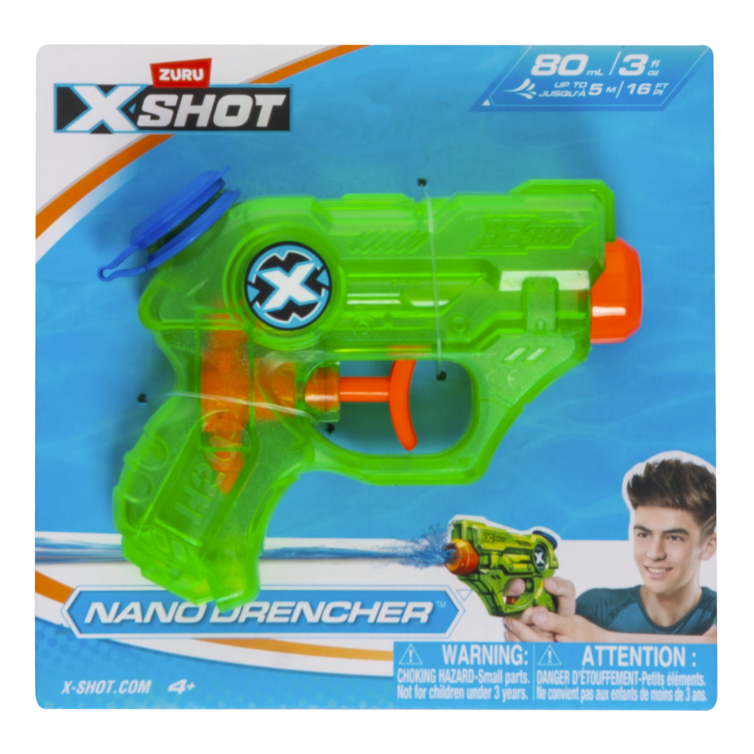 Pistola De Agua Nano Drencher X SHOT 5 Metros