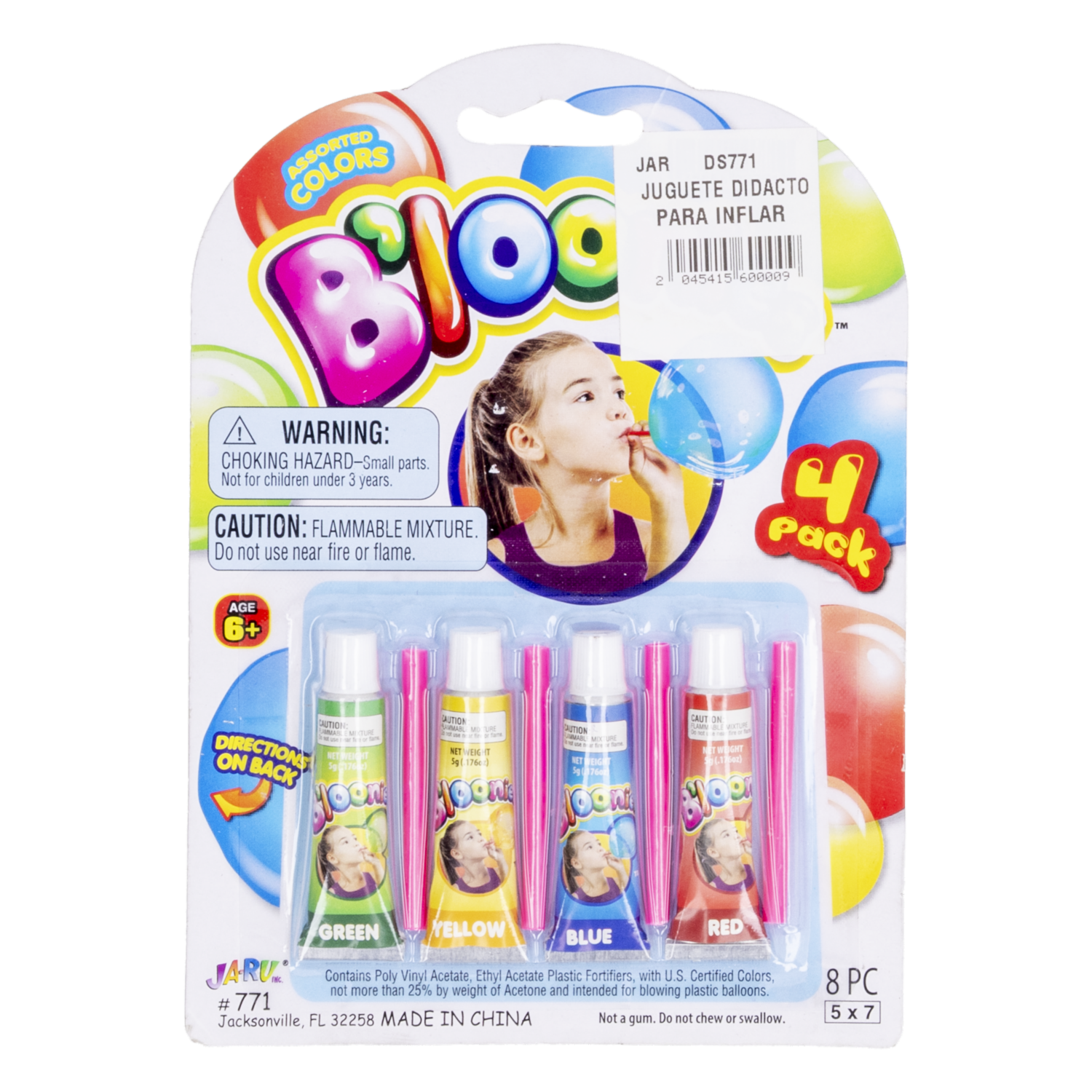 Juego Para Inflar JARU Didactico
