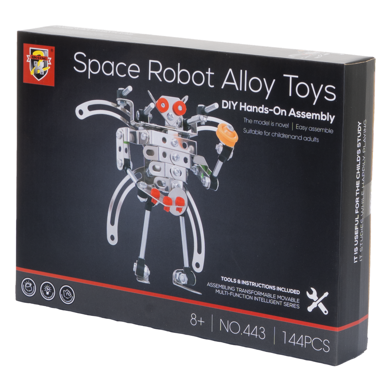 Kit Para Armar Robot Espacial ASSEMBLY TOYS 144 Piezas