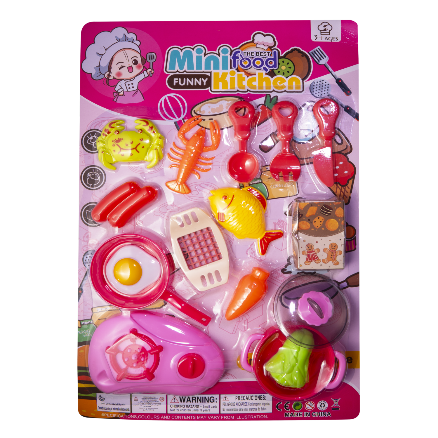 Set De Juego Variada Cocina KOOME 16 Piezas