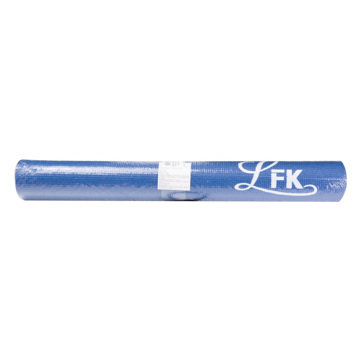 Esterilla De Yoga Azul Pvc XIAMEN EFIT 173X61X0.3 Cm