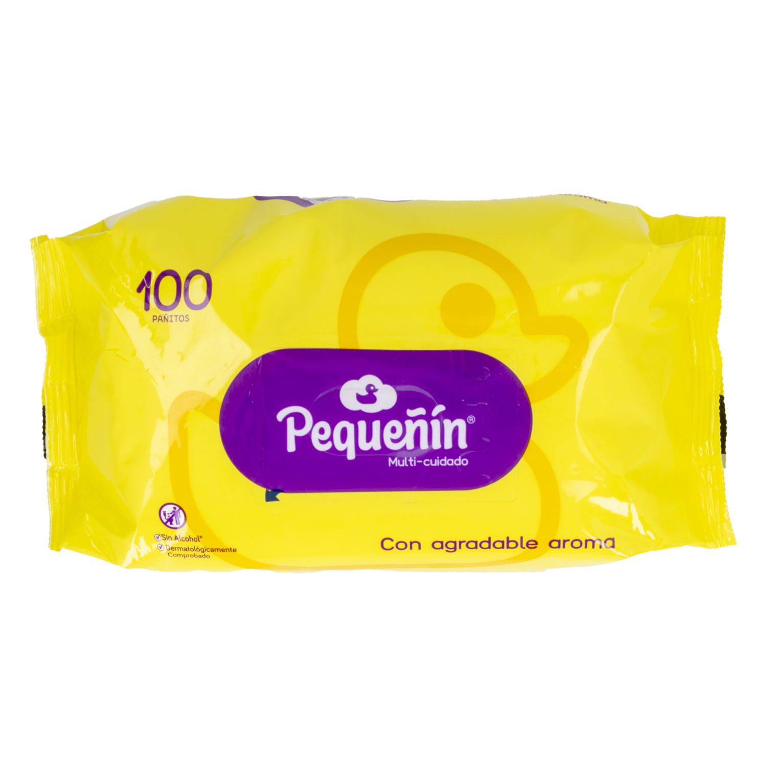 Pañitos Húmedos Para Bebé Multicuidado PEQUEÑÍN X 100 Uds