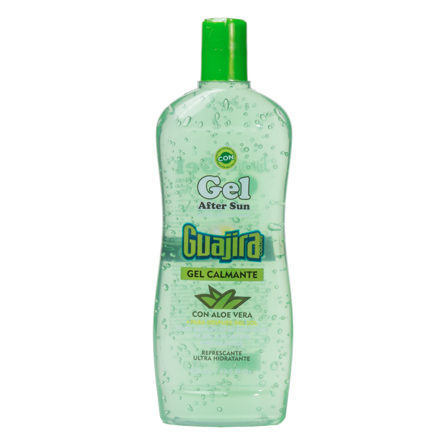 Post Solar Gel Calmante Con Aloe Vera GUAJIRA 400 Ml