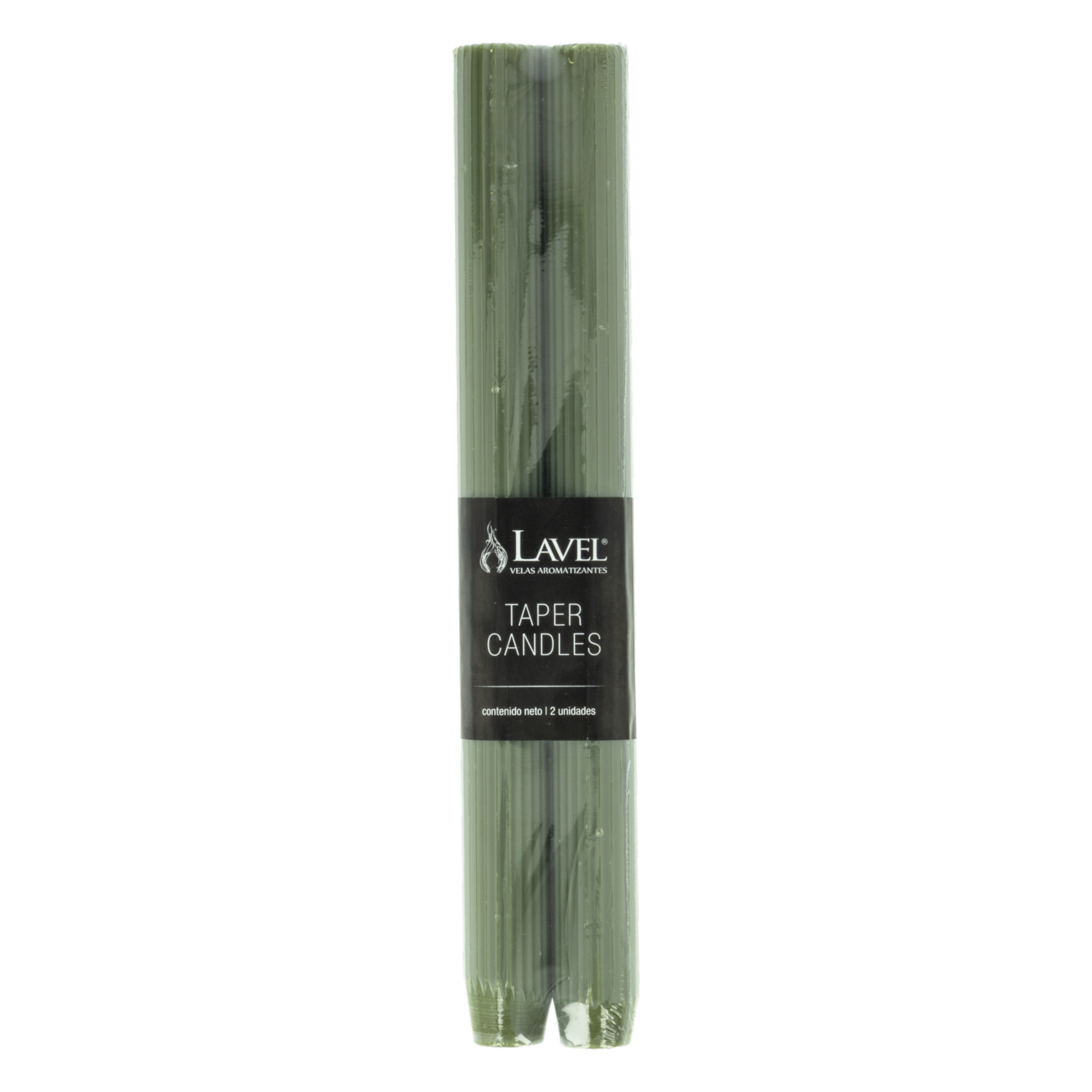 Set Velas Candle 10 Verde LAVEL 170 G