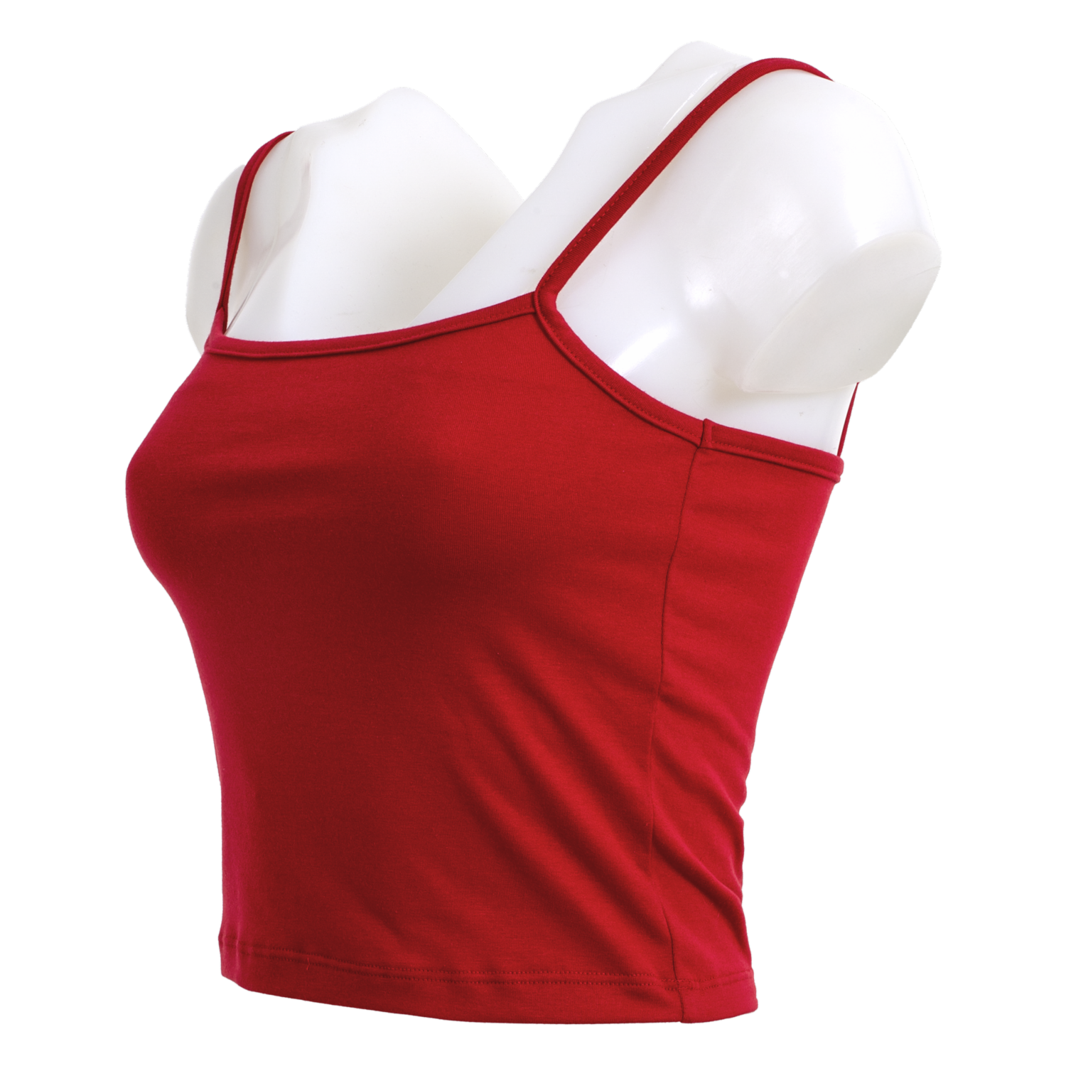 Top Crop San Valen Tiras Delgadas Rojo GIRLY