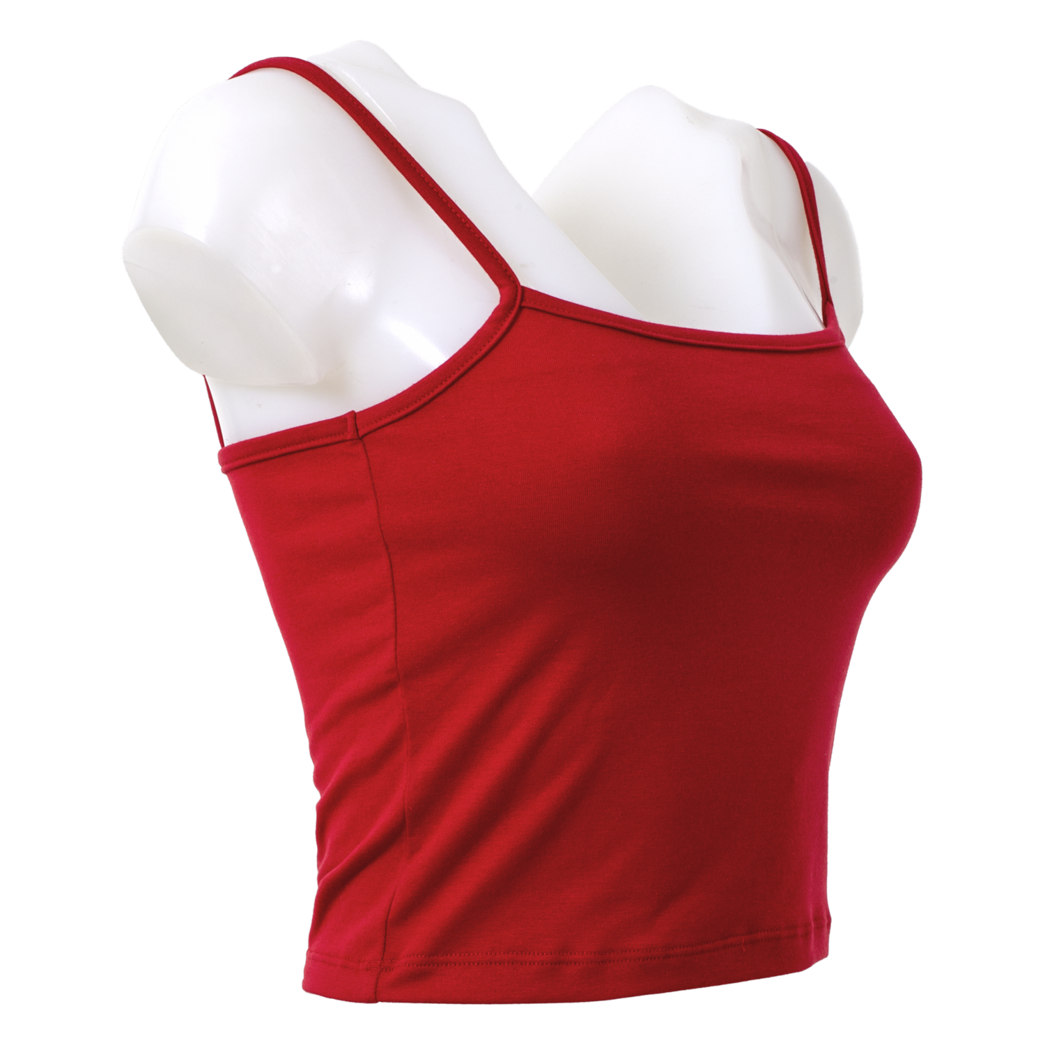 Top Crop San Valen Tiras Delgadas Rojo GIRLY