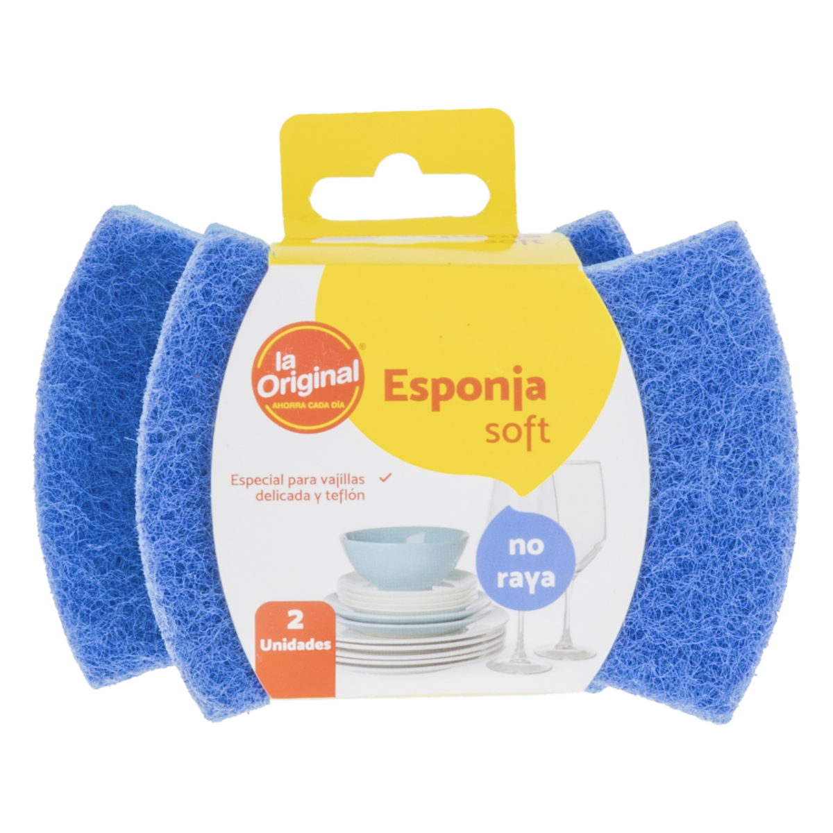 Esponja Lavavajillas Soft LA ORIGINAL X 2 Uds