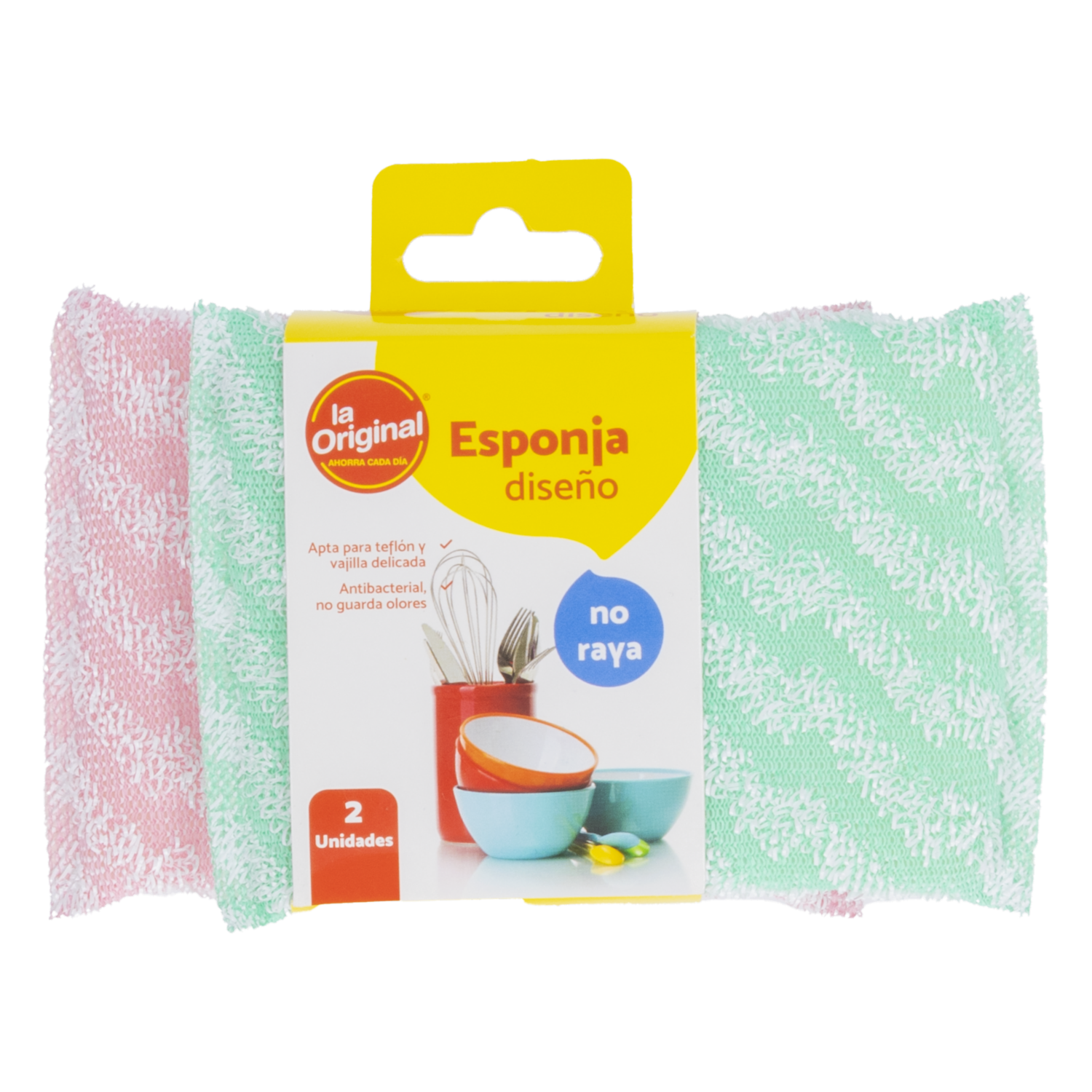 Esponja Lavavajilla Diseño LA ORIGINAL X 2 Uds