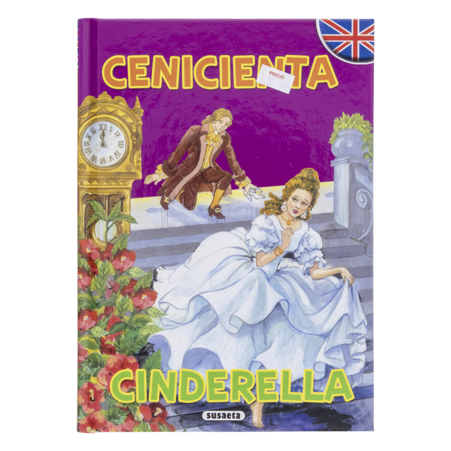 Libro Cenicienta Cuentos Billingües SUSAETA 30 Páginas