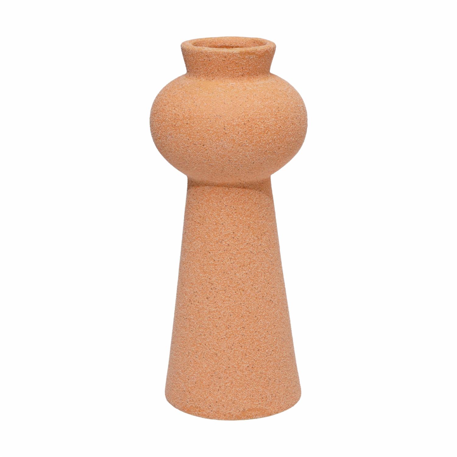 Florero Decorativo Terracota Base Recta SHUNDA 1 Pieza