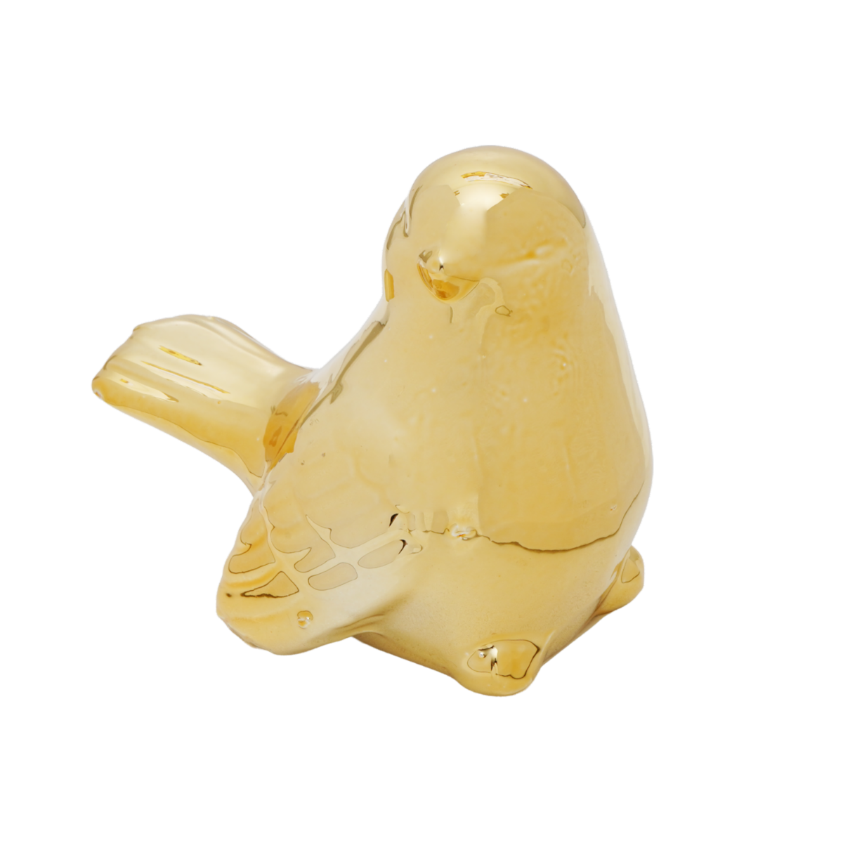 Adorno Decorativo Dorado Pájaro KOOME