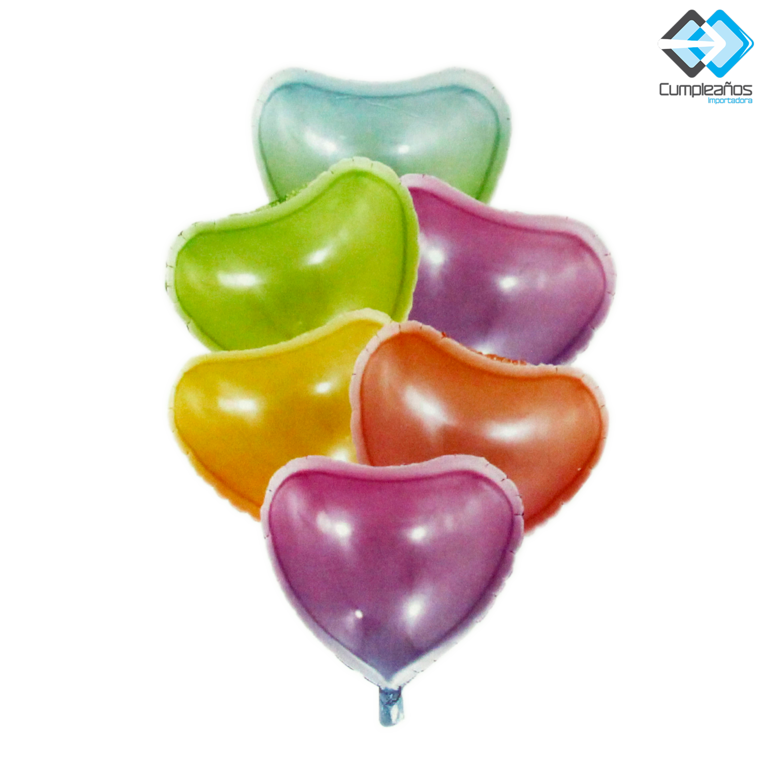 Globo De Alumínio Bouquet Mixto Diseño Felíz Día Mamá IMPORTADORA CUMPLEAÑOS 6 Piezas