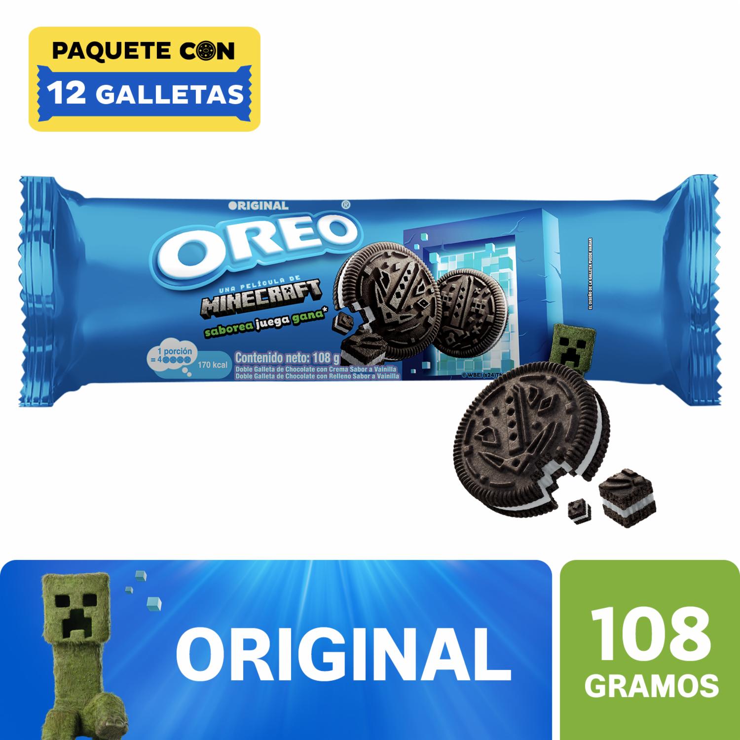 Galletas Dulces Sabor Original OREO 108 G