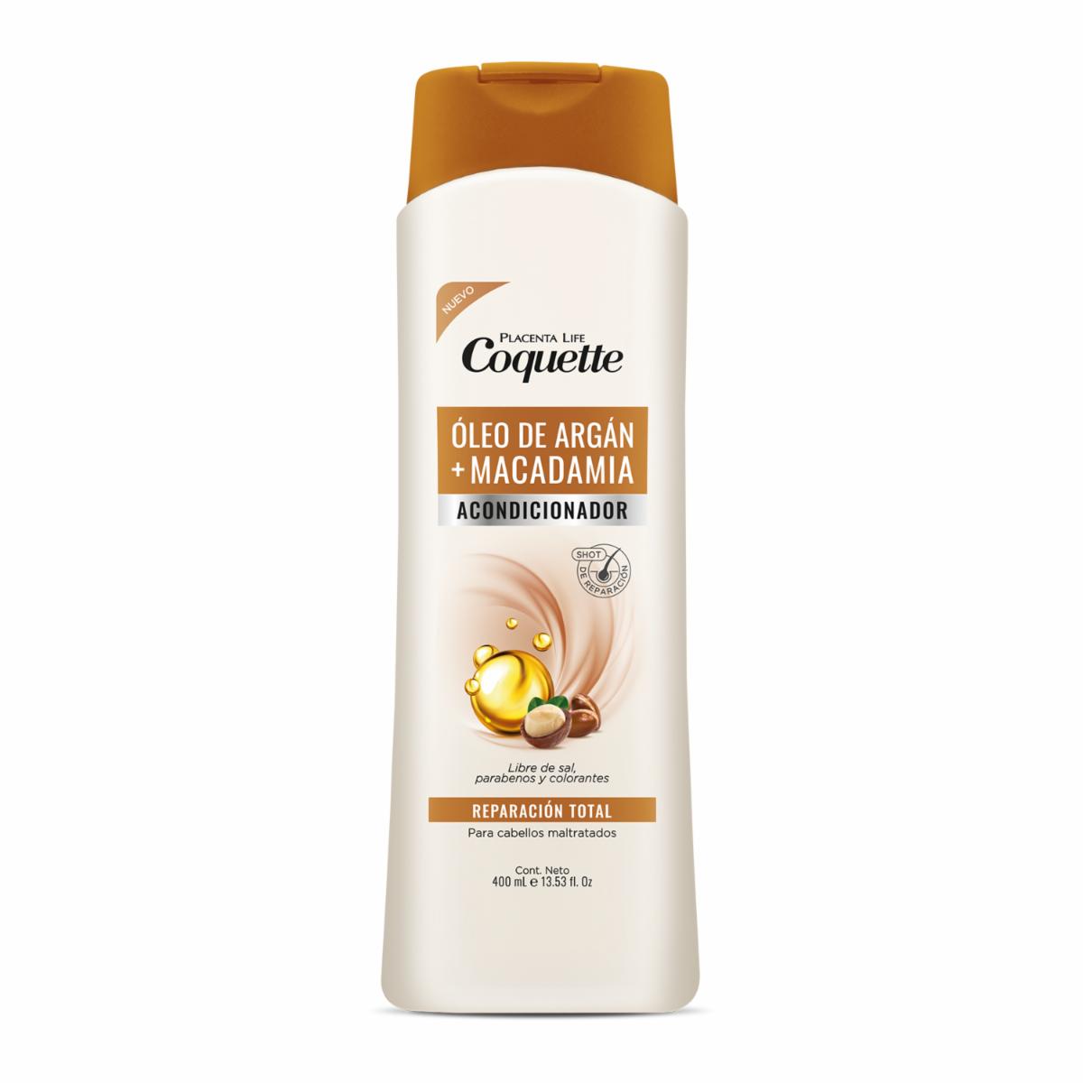 Acondicionador De Cabello Argán & Macadamia COQUETTE 400 Ml