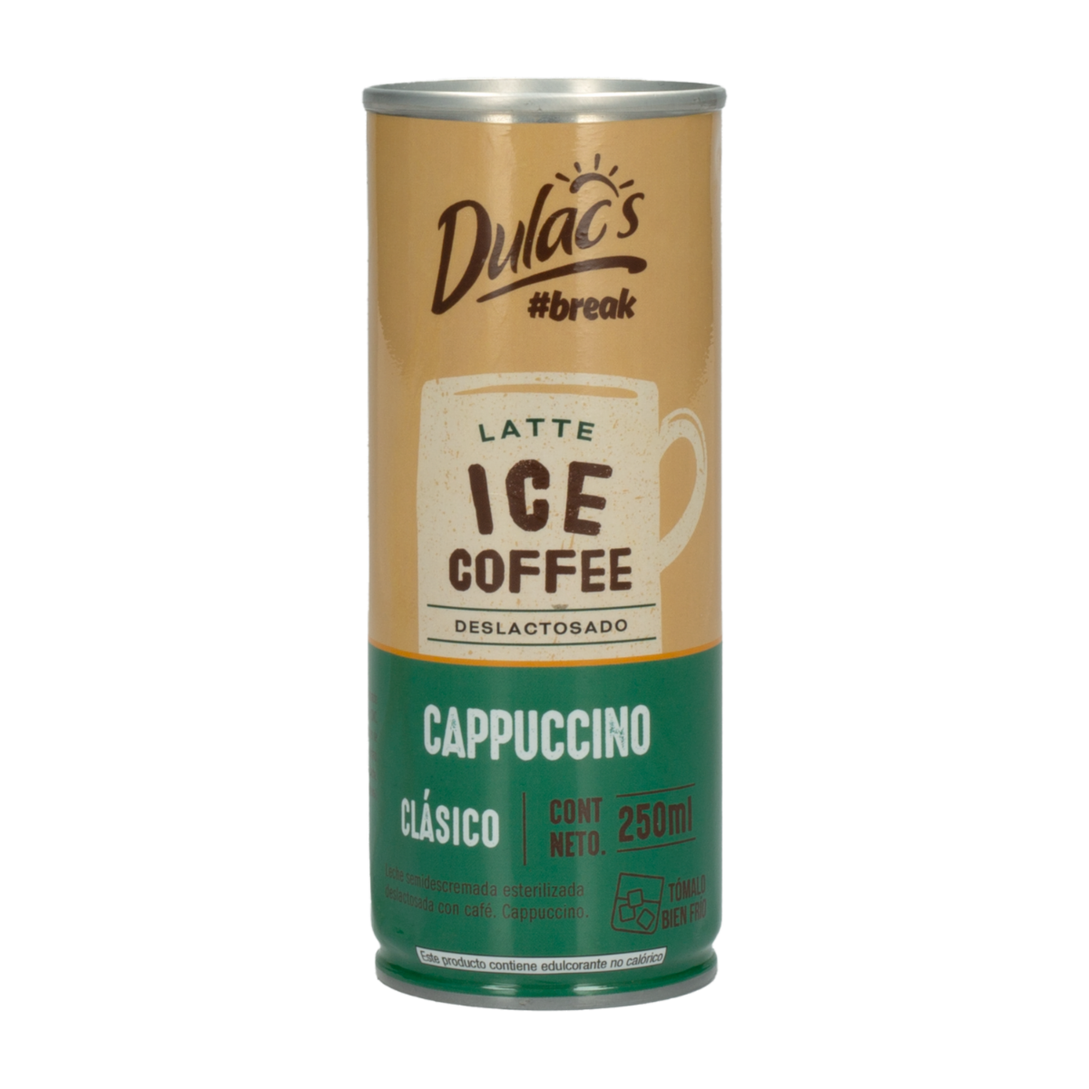 Bebida De Café Cappuccino Clásico DULACS 250 G