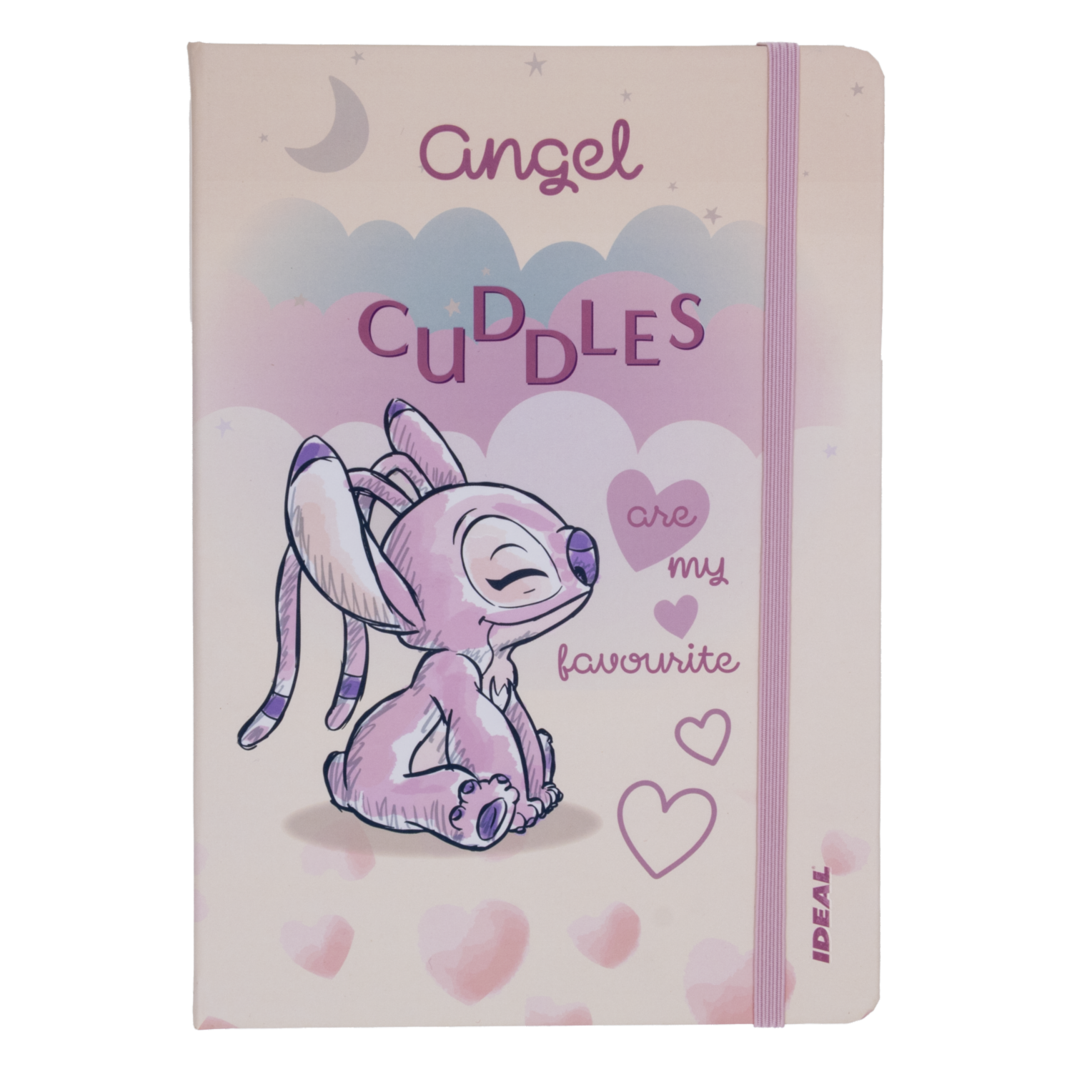 Libreta Angela 1 Línea DISNEY 80 Hojas