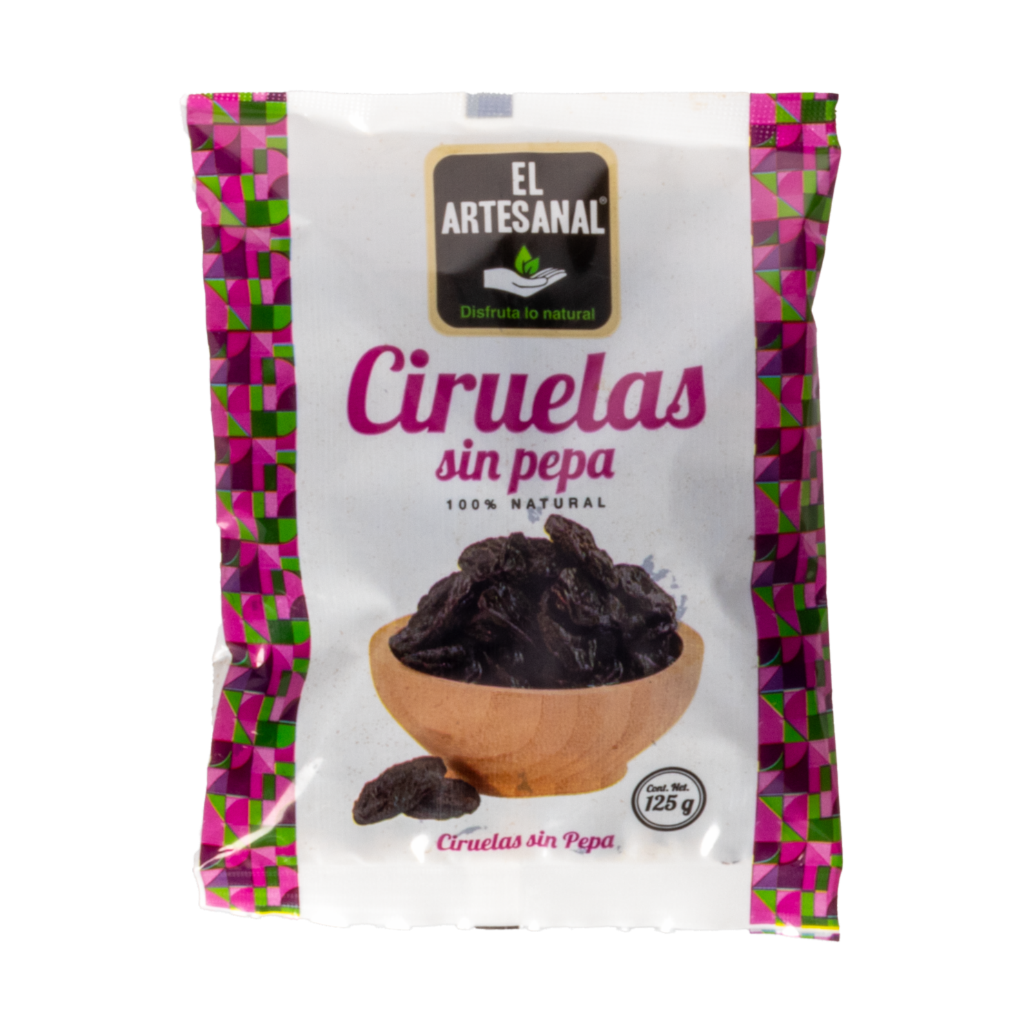 Ciruelas 100% Natural EL ARTESANAL 125G