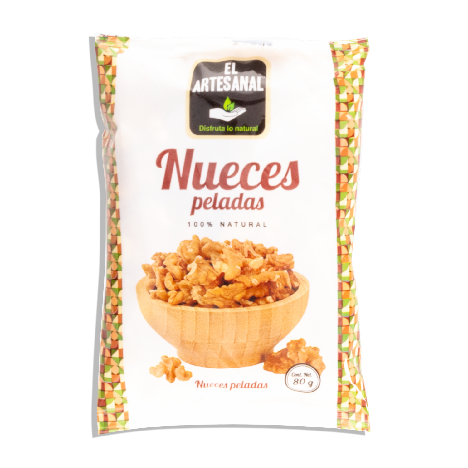 Nueces Peladas 100% Natural EL ARTESANAL 80G