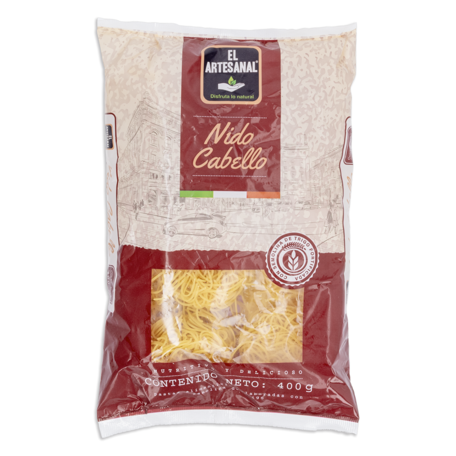 Fideo Nido Cabello EL ARTESANAL 400 G