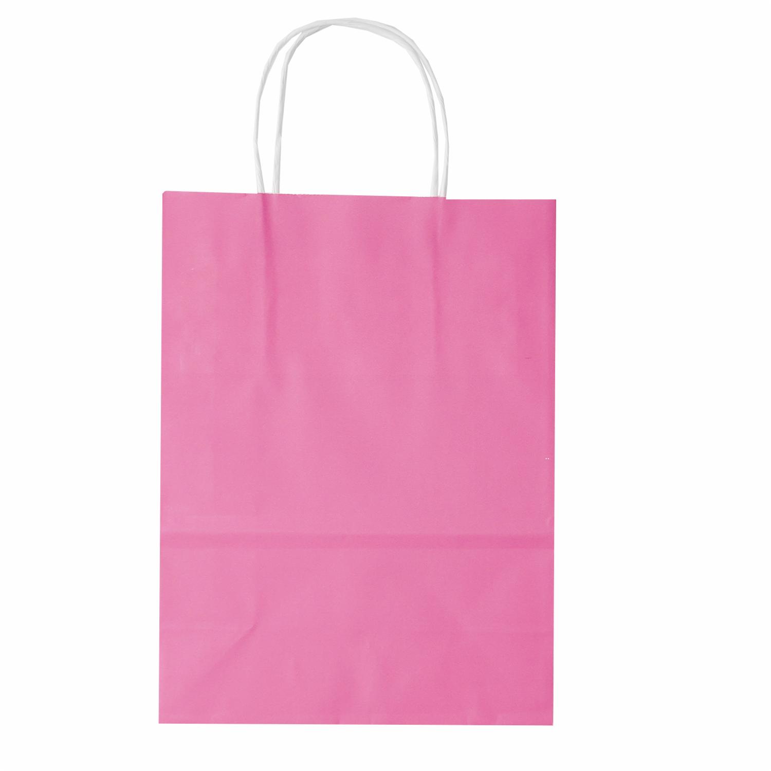 Bolsa Para Regalo Fucsia ROMIPACK 18 X 09 X 24 Cm