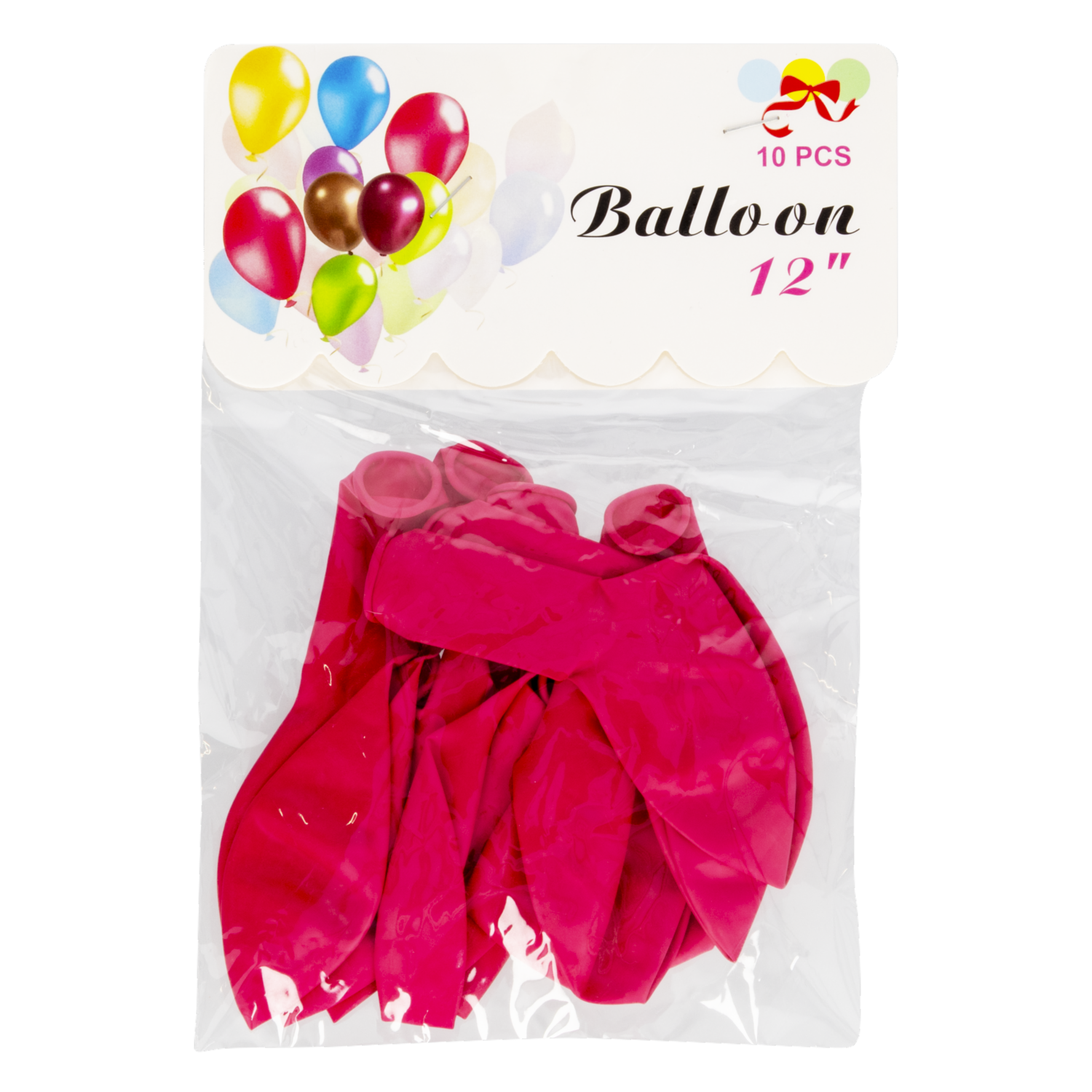 Globo Rosado EASTERN BALLOON X 10 Uds