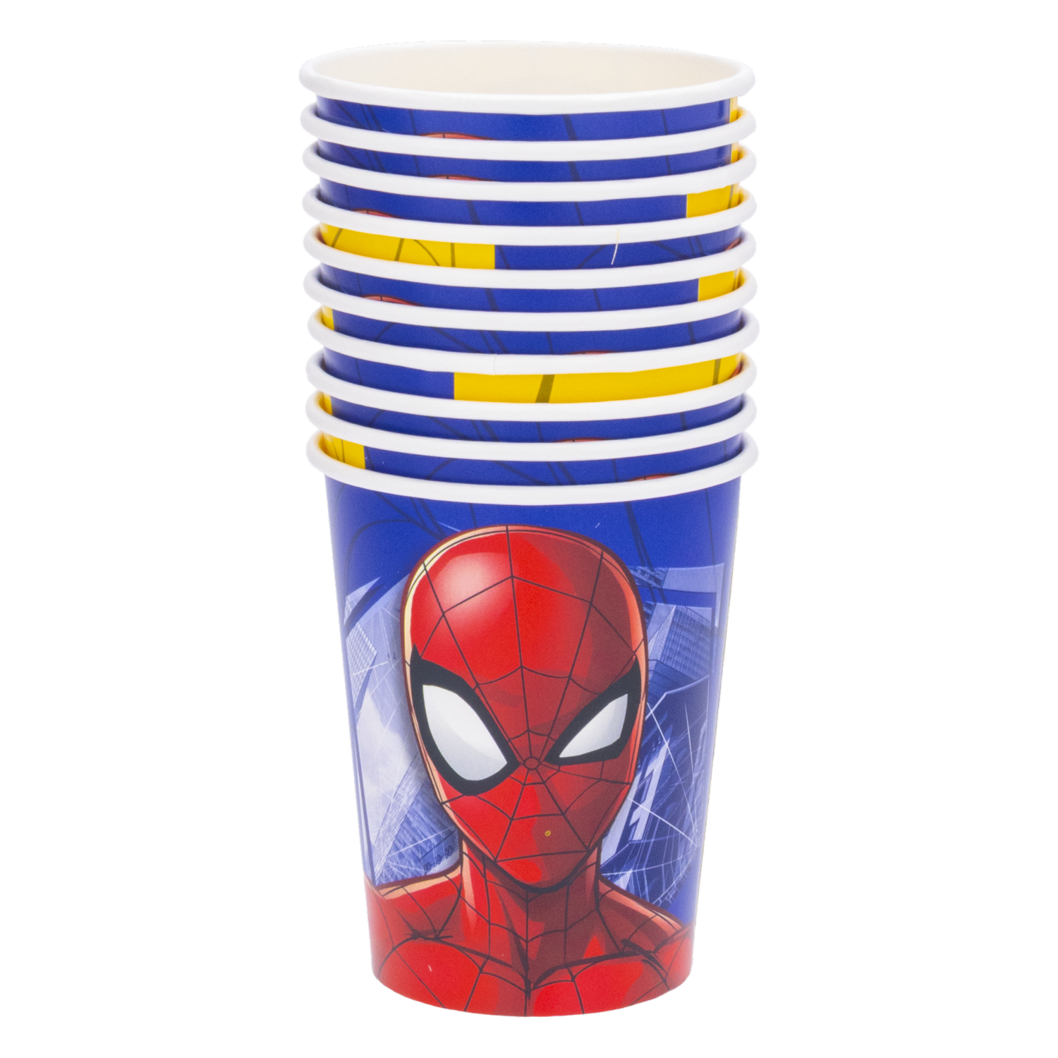 Vaso Desechable Fiesta Spiderman DISNEY 10 Uds x 9 Onzas