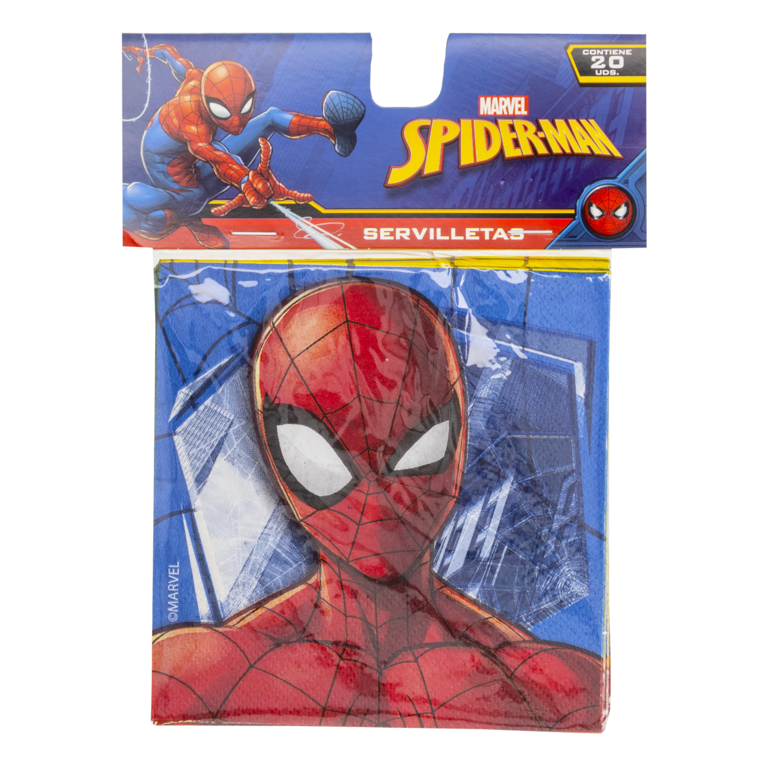 Servilletas Fiesta Spiderman DISNEY 20 Uds