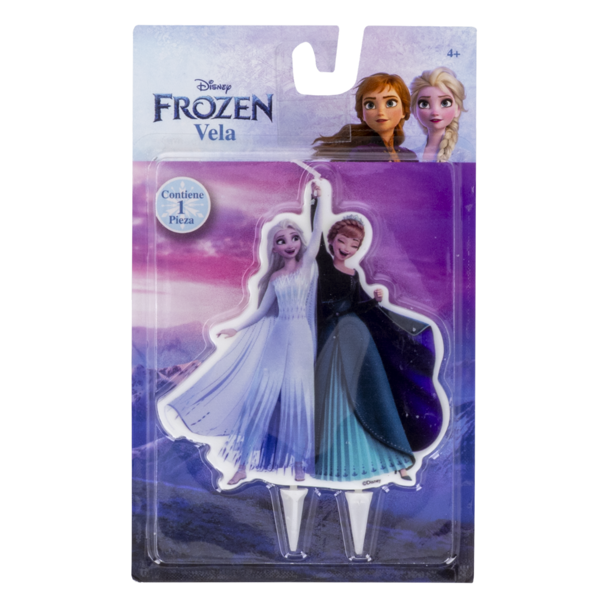 Vela De Cumpleaños Diseño Frozen DISNEY 1 Pieza