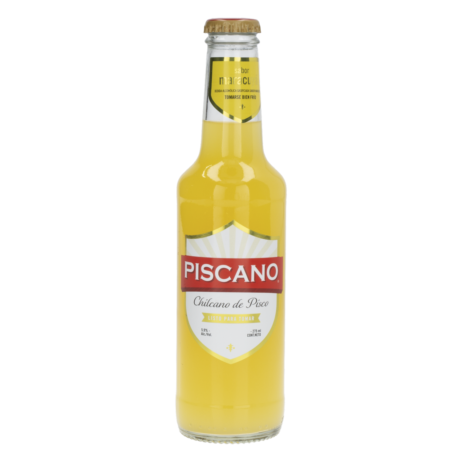 Chilcano De Pisco  Sabor A Maracuyá PISCANO 275 Ml
