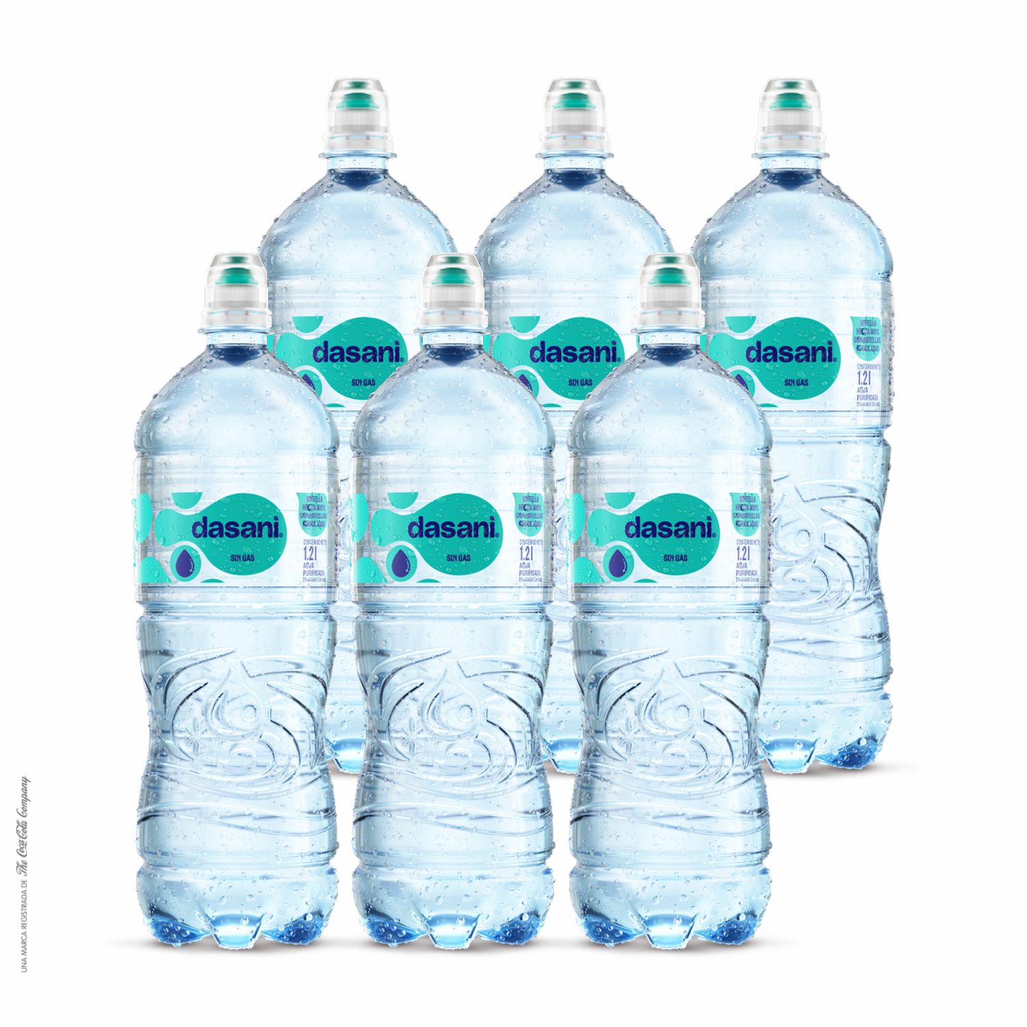 Agua Natural Sin Gas DASANI 6 X 1200 Ml