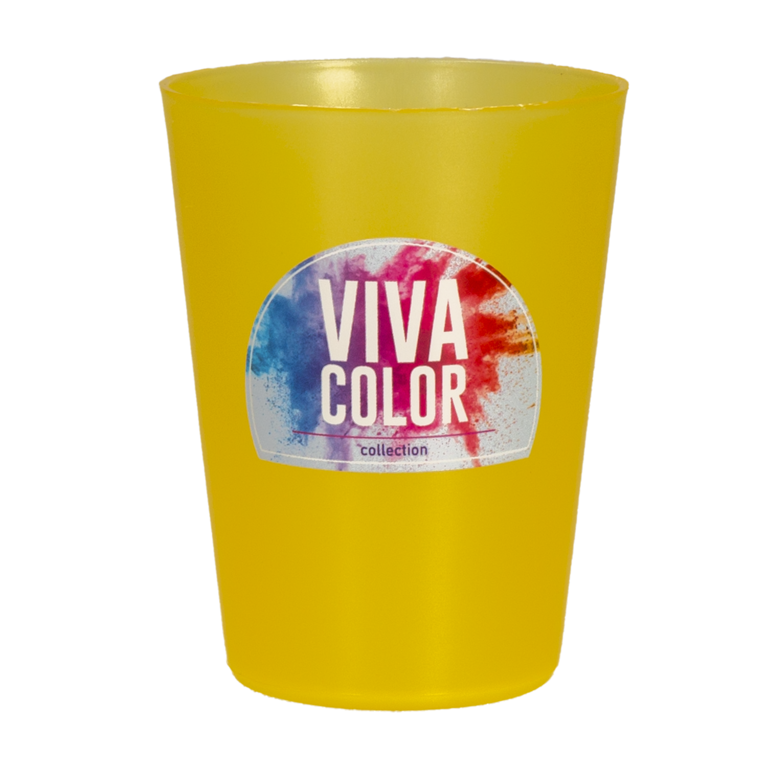 Vaso Plástico Diseño Ámbar Viva Color 200 Ml PLAPASA 550AMB