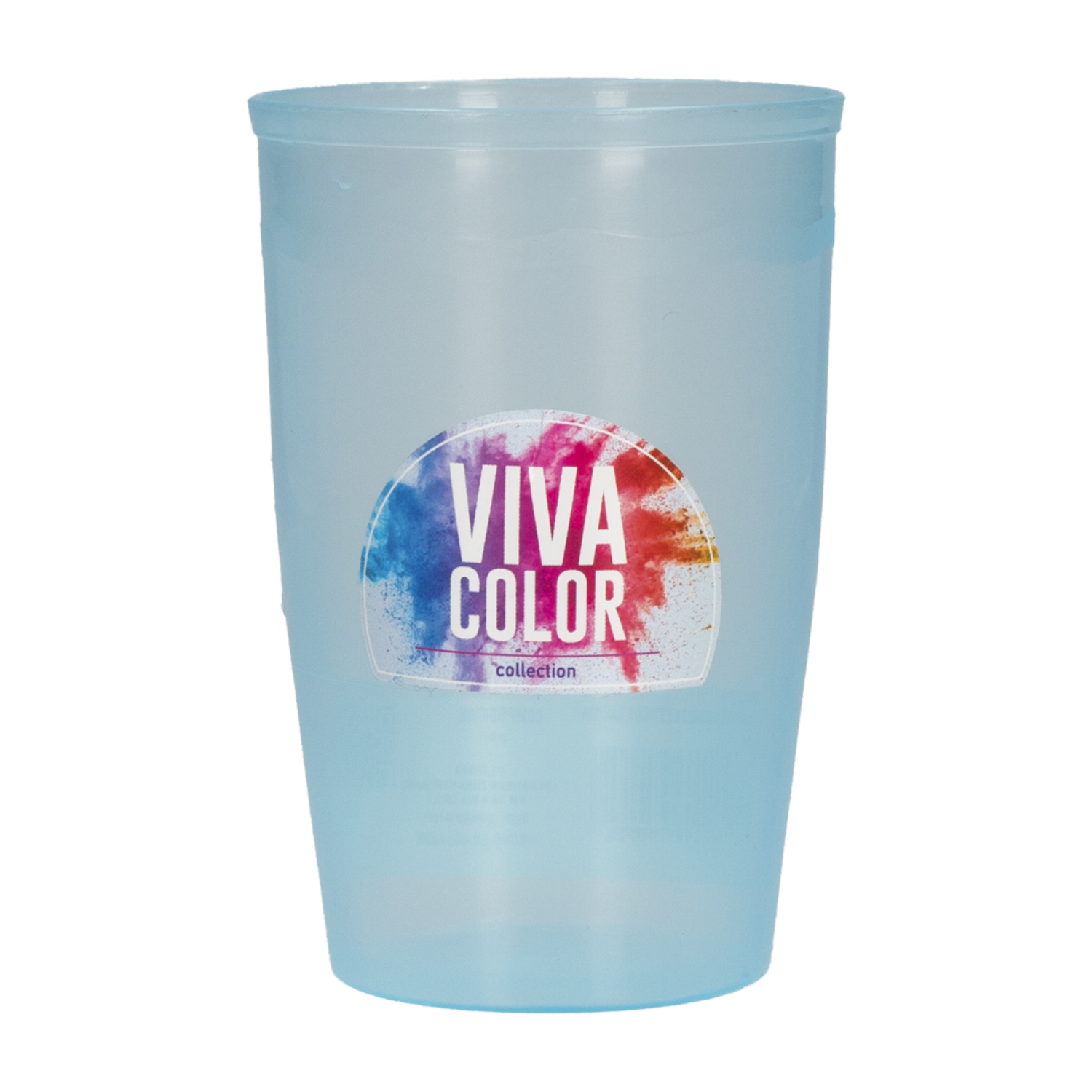 Vaso Plástico Diseño N2 Sky Viva Color 250 Ml PLAPASA 1039-2VASO-SK