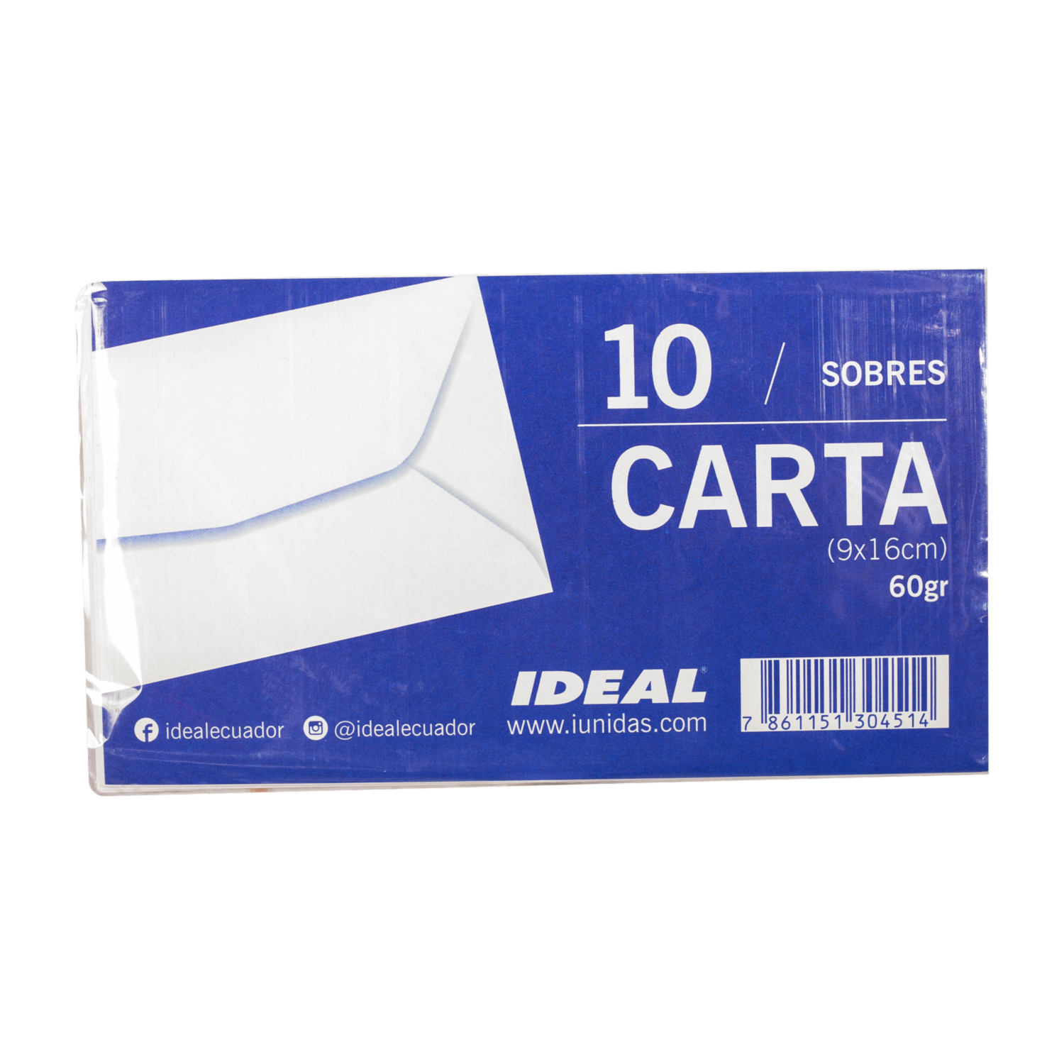Sobre Para Cartas IDEAL 60 Gr