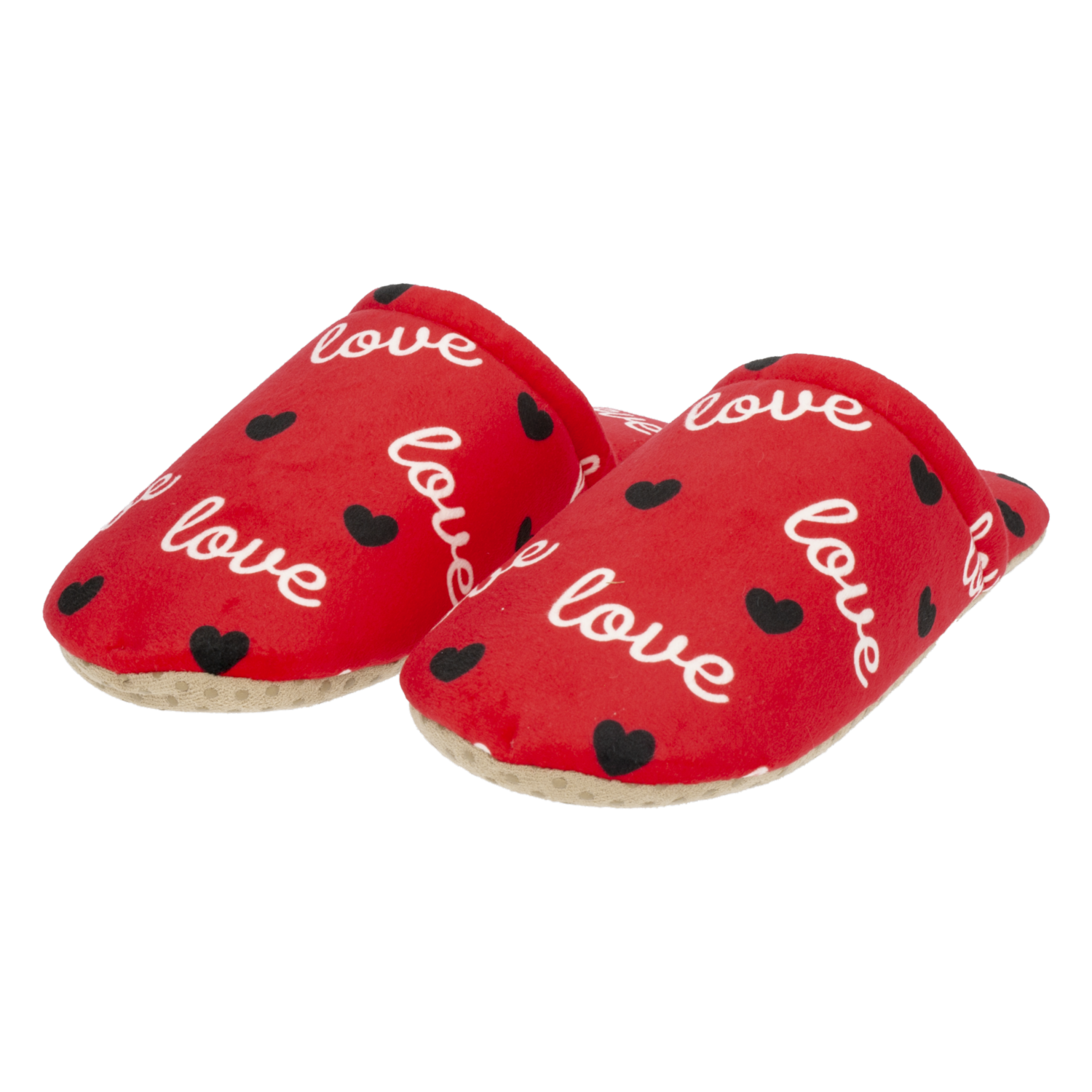 Pantuflas Suela Delgada Antideslizante Capellada De Felpa Estampada CM ORIGINAL