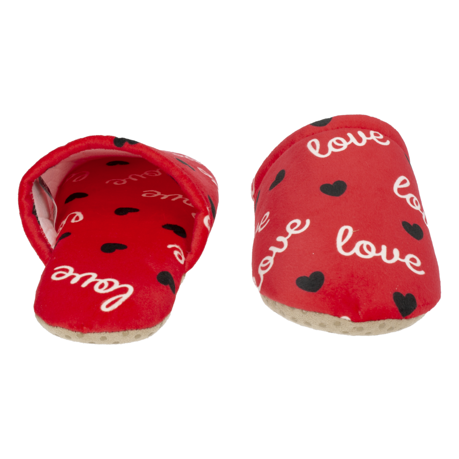 Pantuflas Suela Delgada Antideslizante Capellada De Felpa Estampada CM ORIGINAL